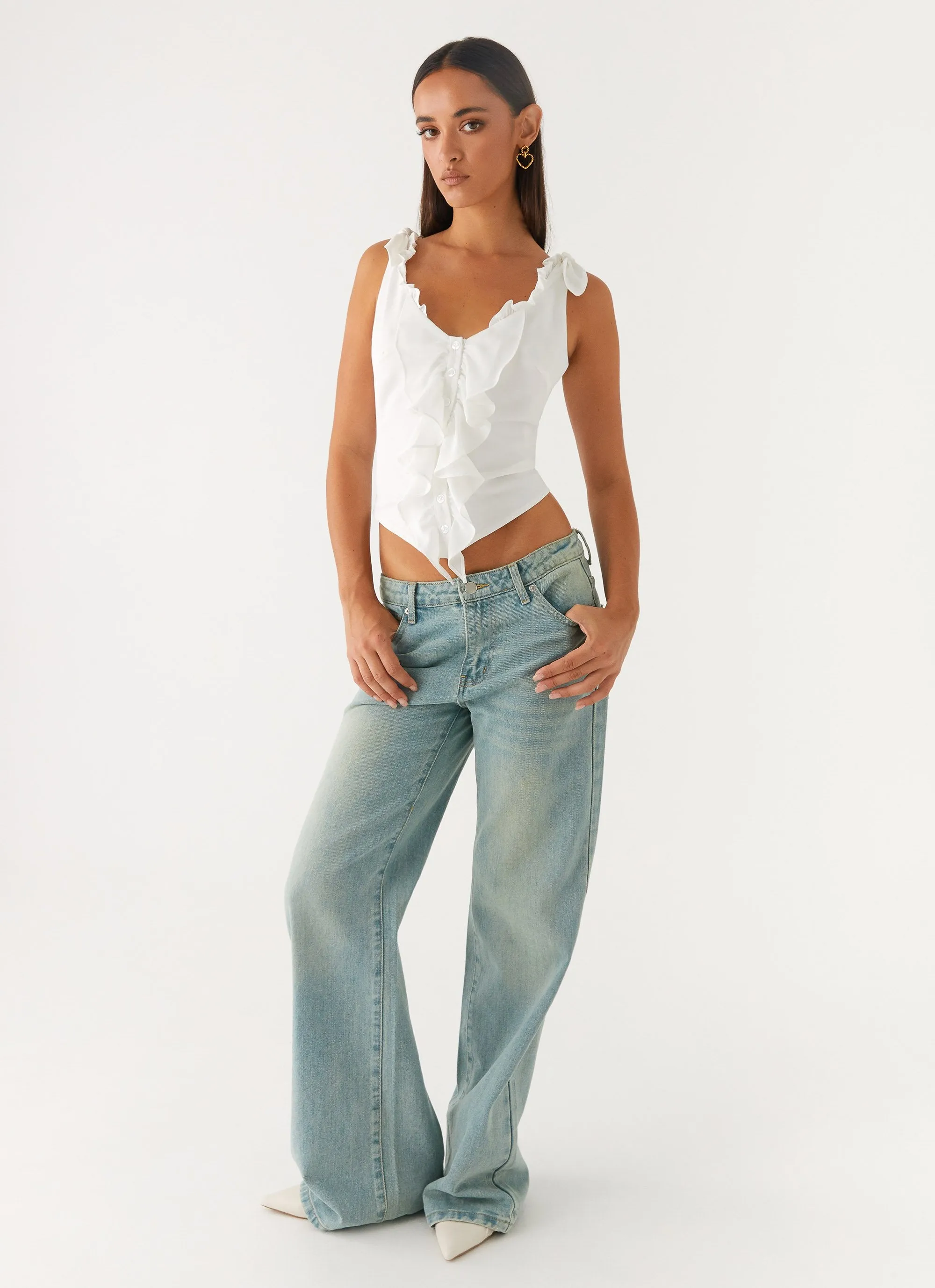 Ellery Top - White sold by Peppermayo product image thumbnail 5
