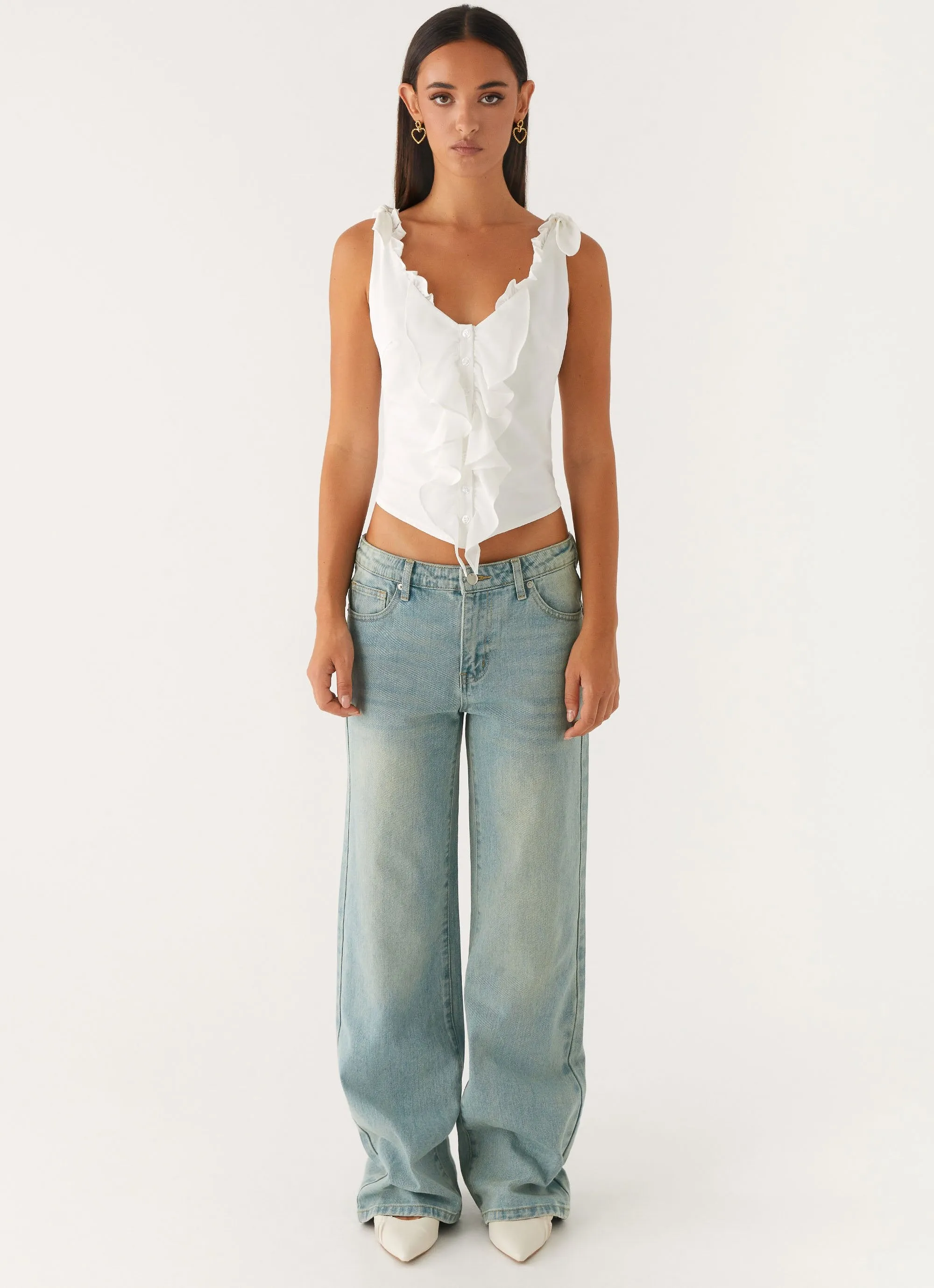 Ellery Top - White sold by Peppermayo product image thumbnail 2