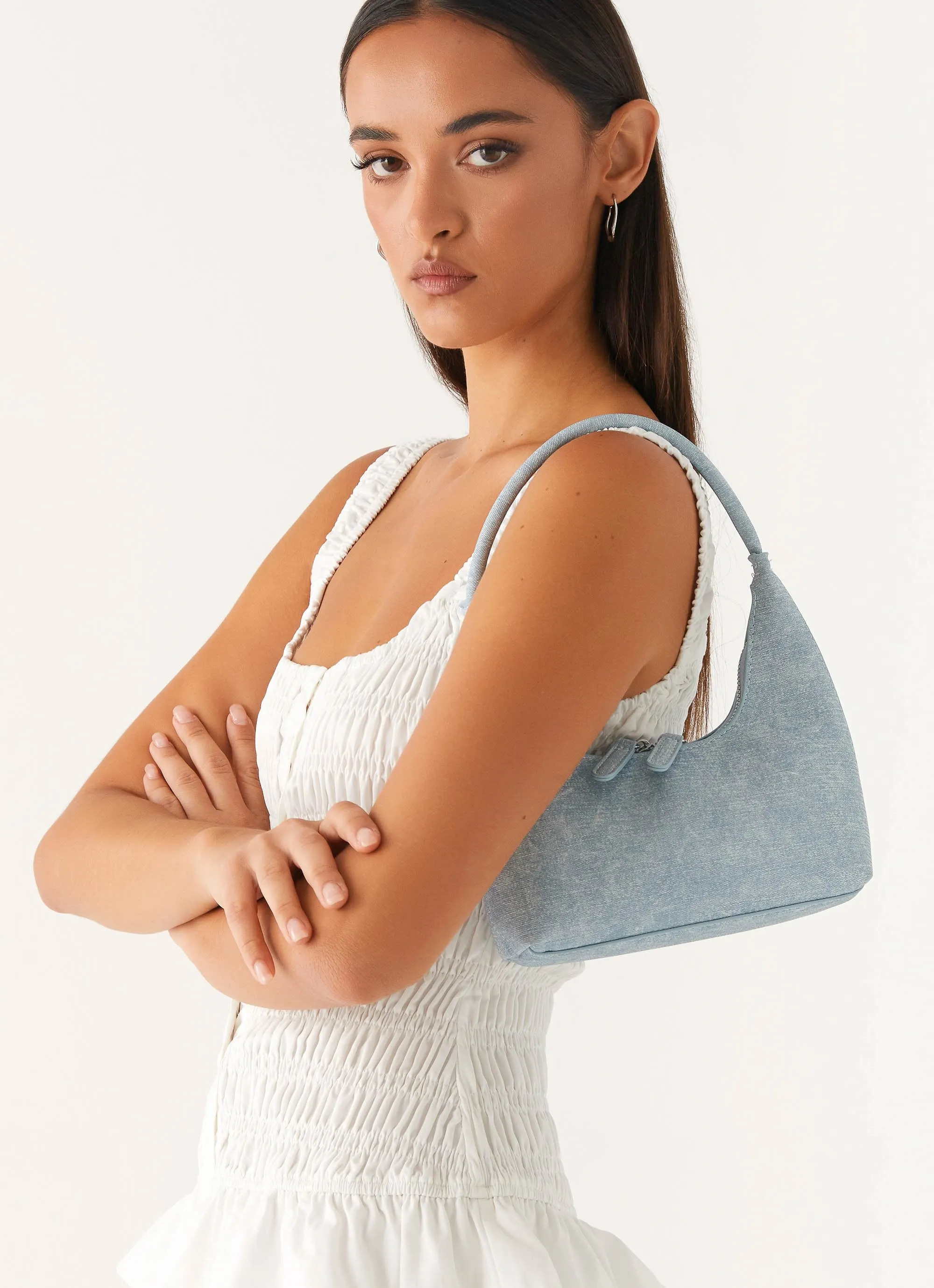 Jolie Shoulder Bag - Denim sold by Peppermayo product image thumbnail 3