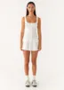 Aleena Mini Dress - White sold by Peppermayo