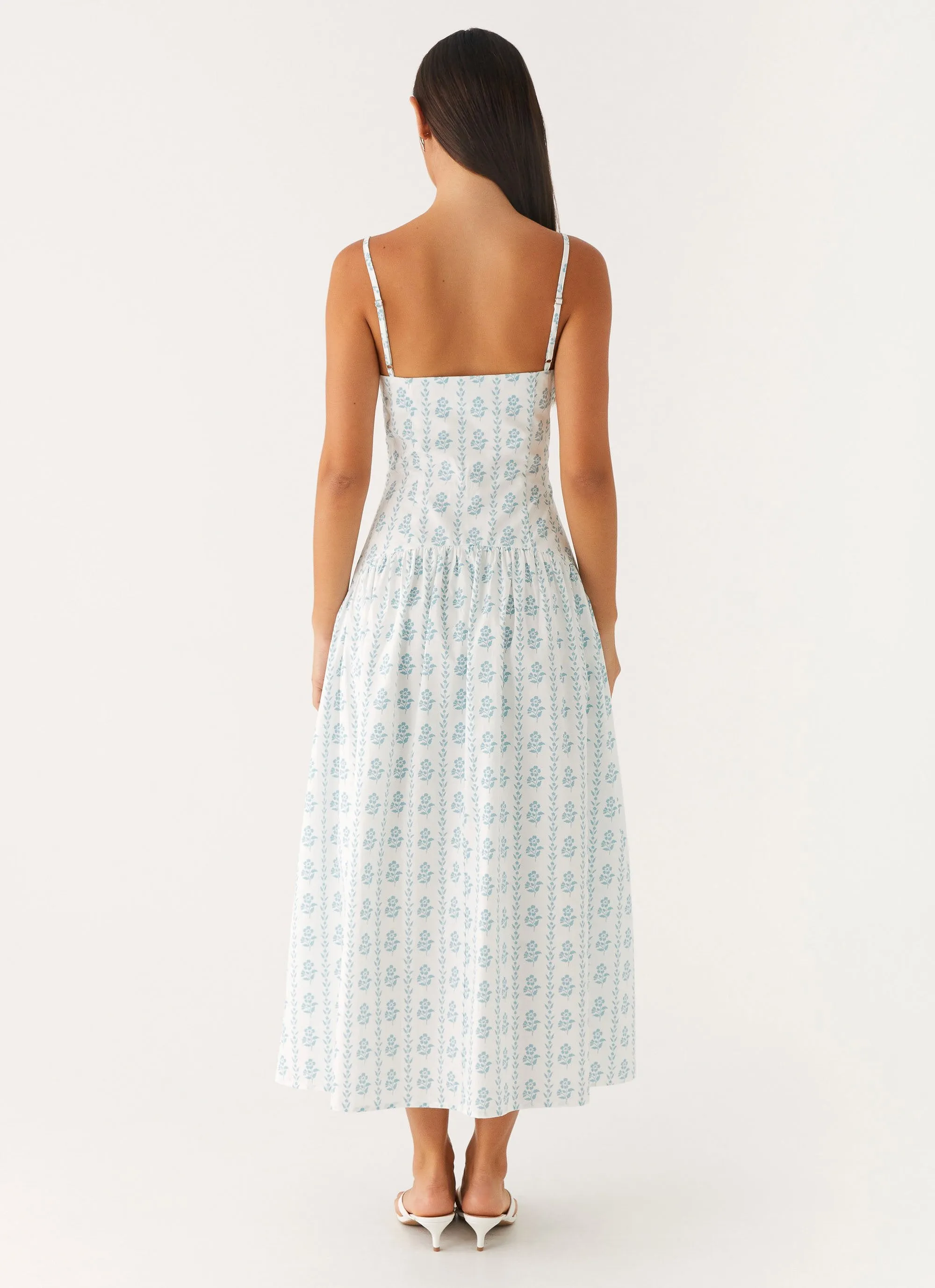 Amelie Midi Dress - Sweet Daydream Print sold by Peppermayo product image thumbnail 3