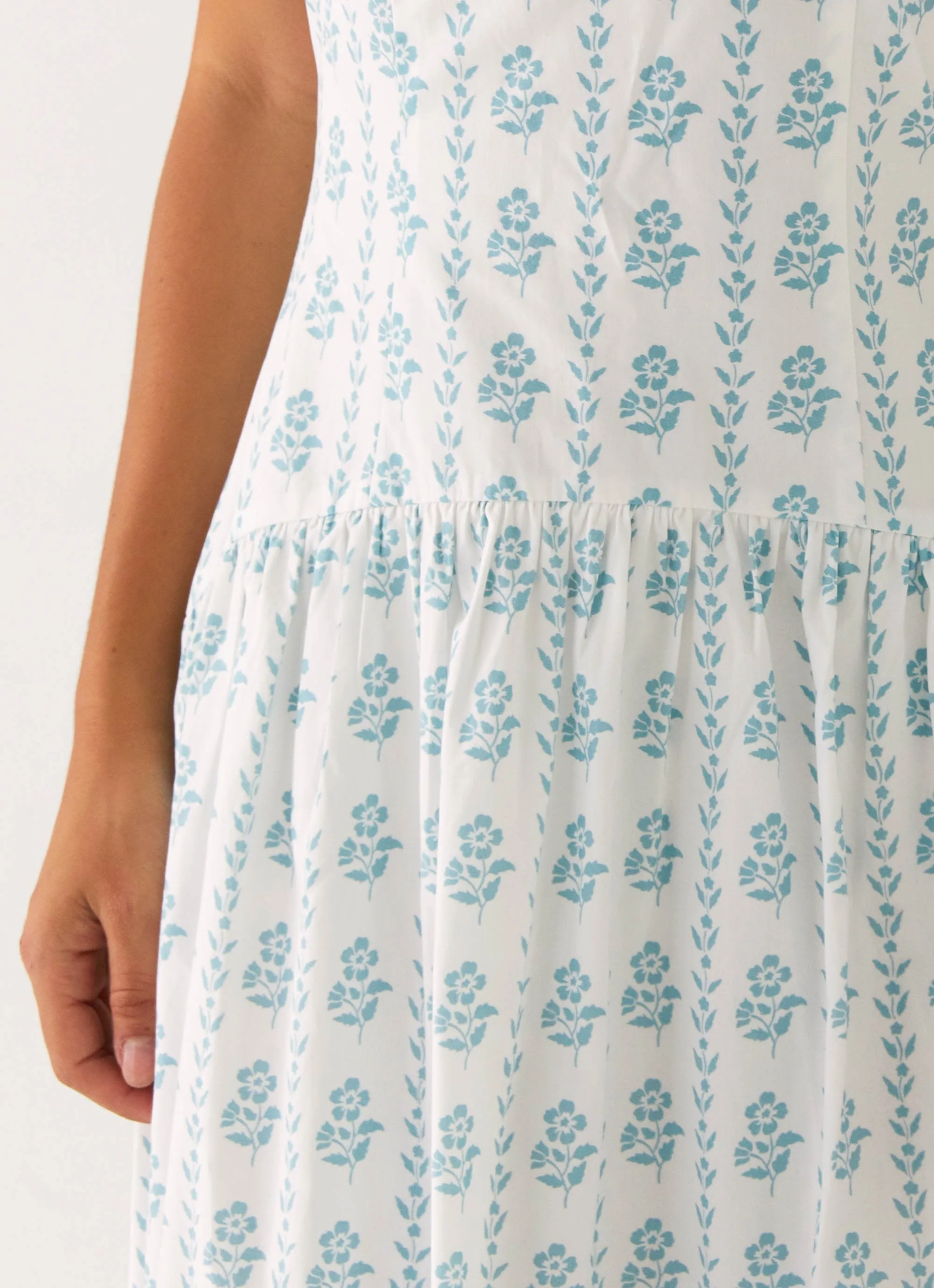 Amelie Midi Dress - Sweet Daydream Print sold by Peppermayo product image thumbnail 5