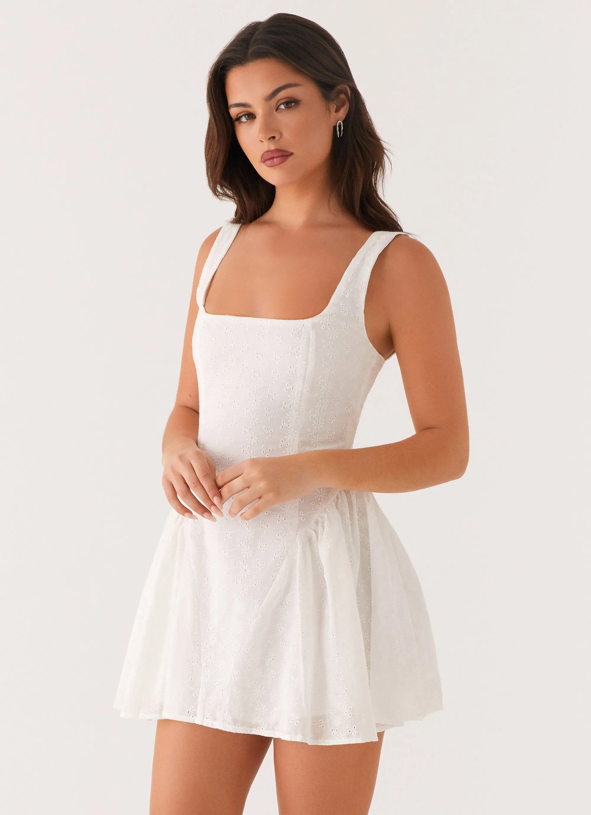 Alyssa Mini Dress - White sold by Peppermayo product image thumbnail 5