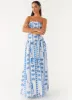 Carmel Maxi Dress - Floral Wave sold by Peppermayo