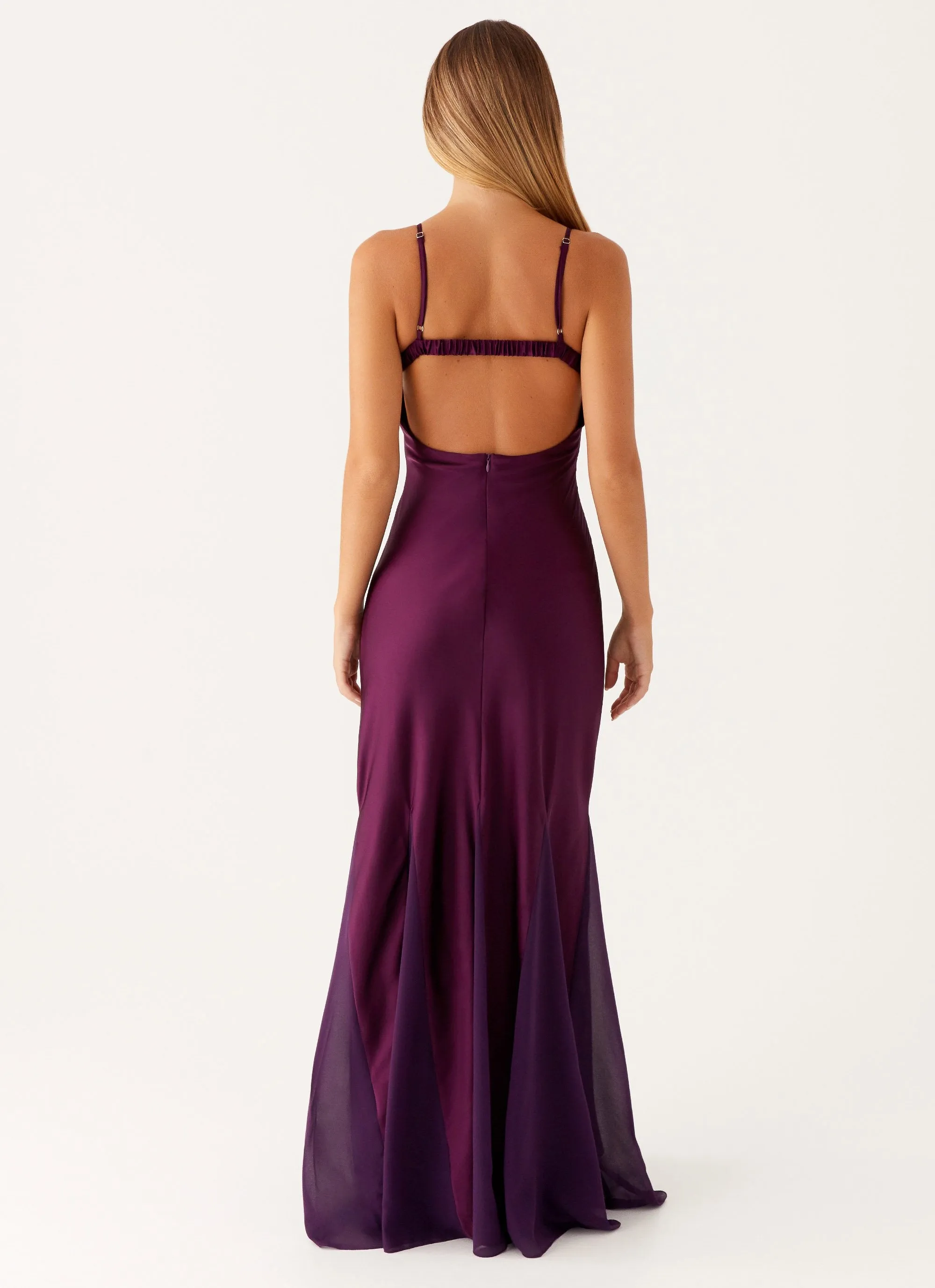 Ravello Maxi Dress - Mulberry sold by Peppermayo product image thumbnail 3