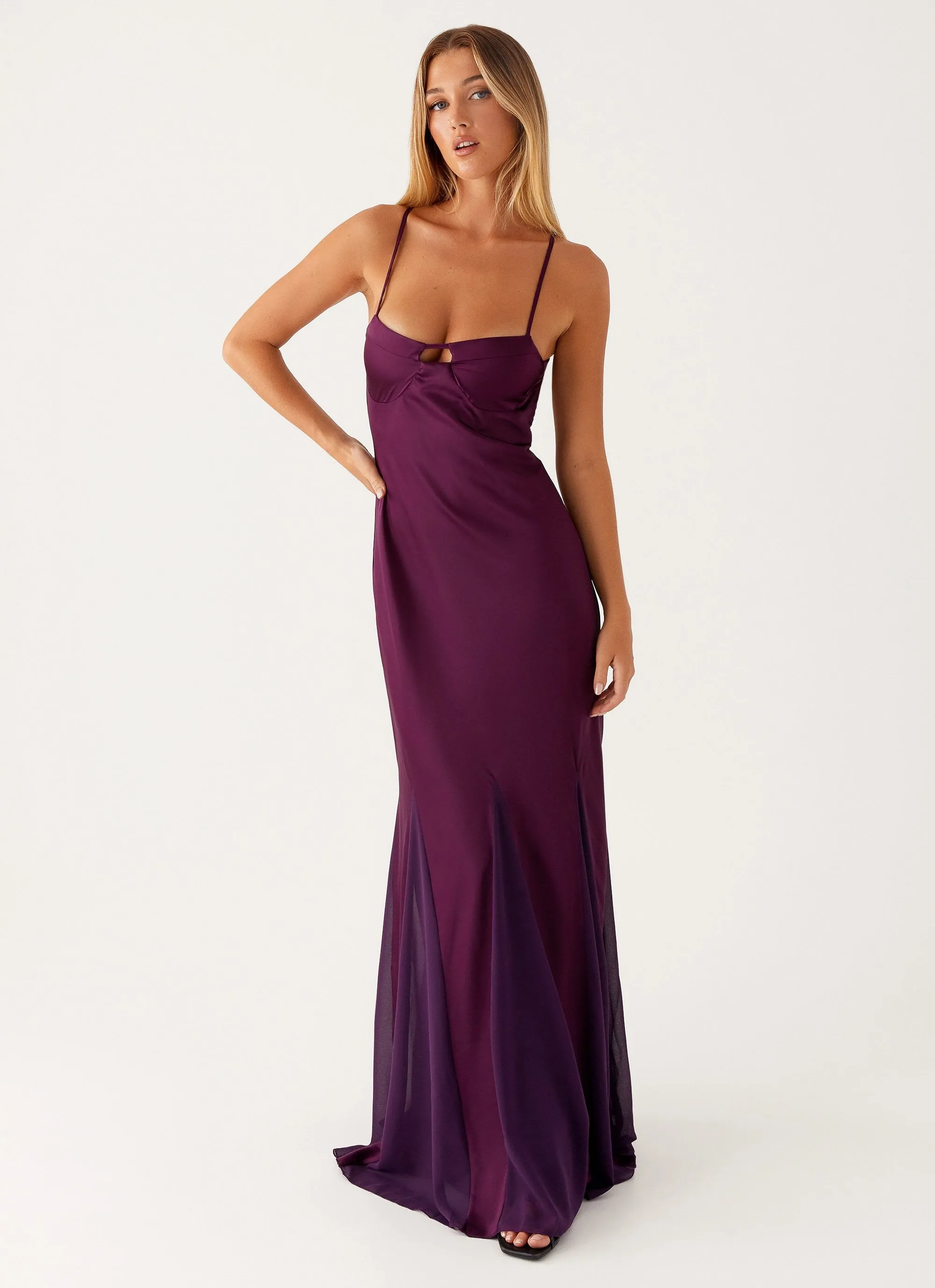 Ravello Maxi Dress - Mulberry sold by Peppermayo product image thumbnail 4