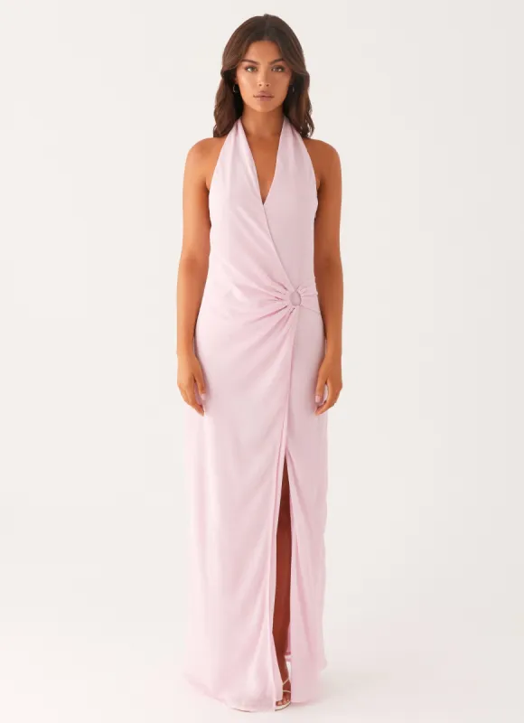 Somebody To You Maxi Dress - Pastel Pink sold by Peppermayo