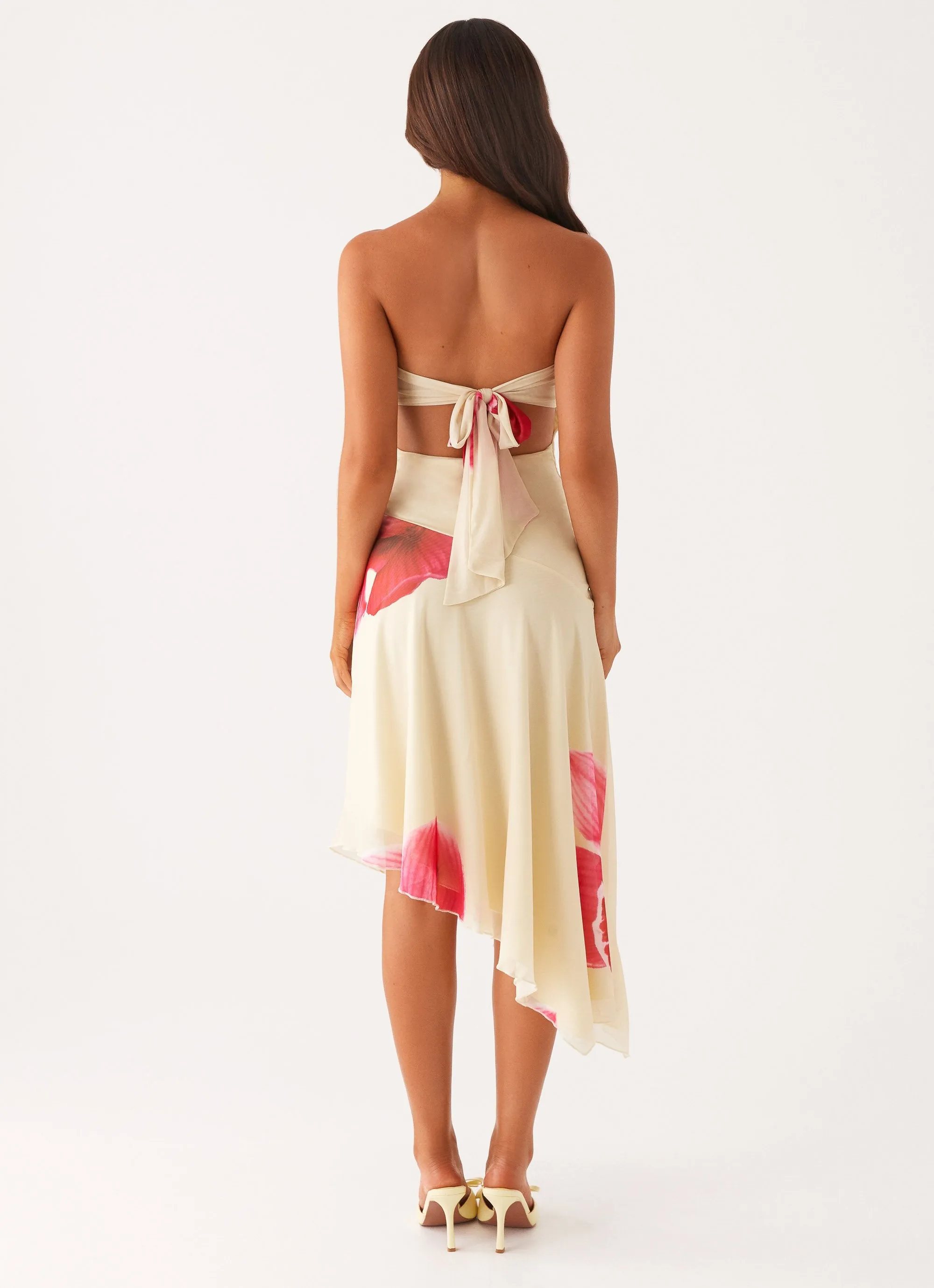 Mariposa Midi Dress - Orchid Yellow sold by Peppermayo product image thumbnail 4