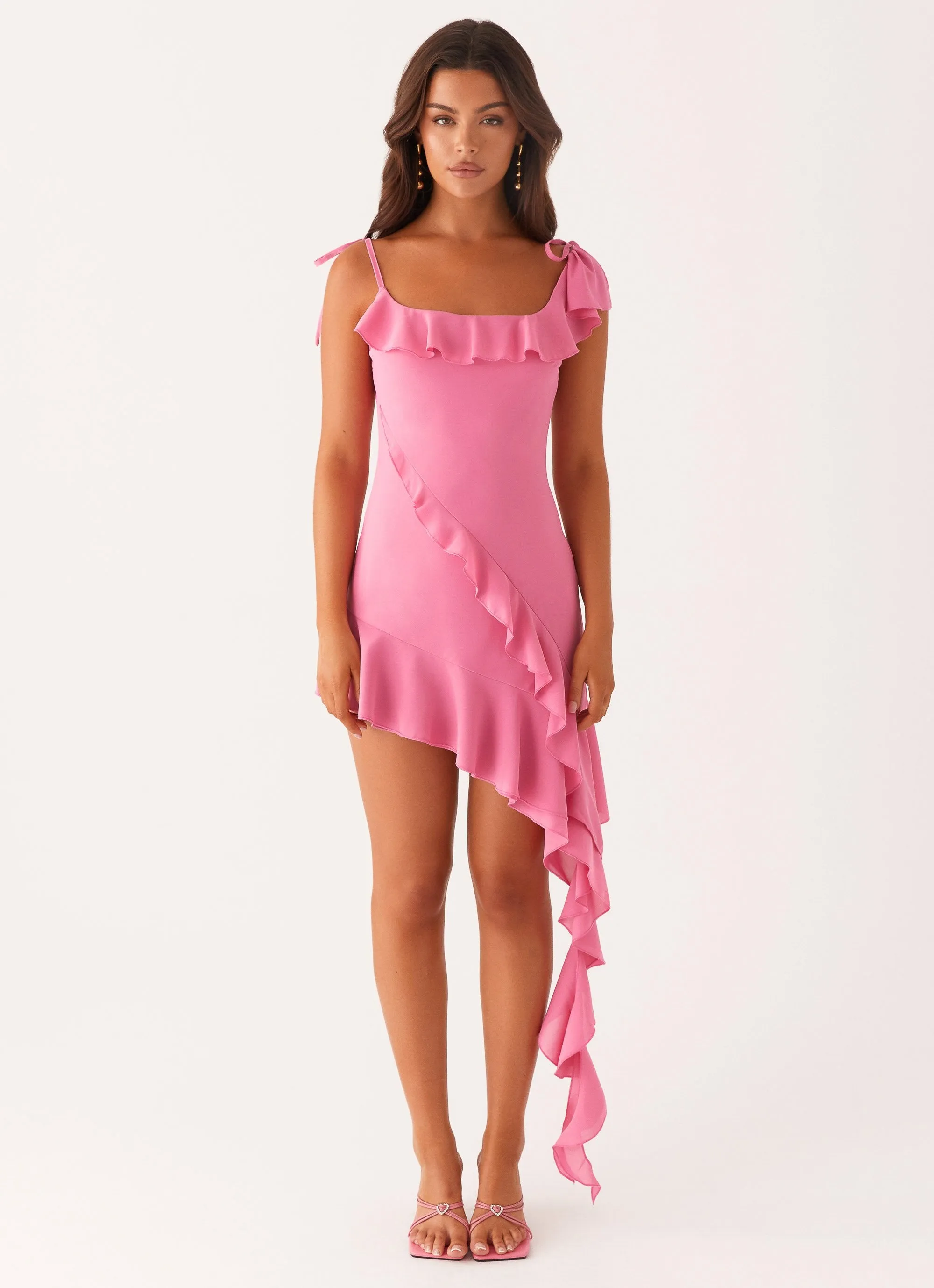 Brylee Mini Dress - Fuchsia sold by Peppermayo product image thumbnail 2