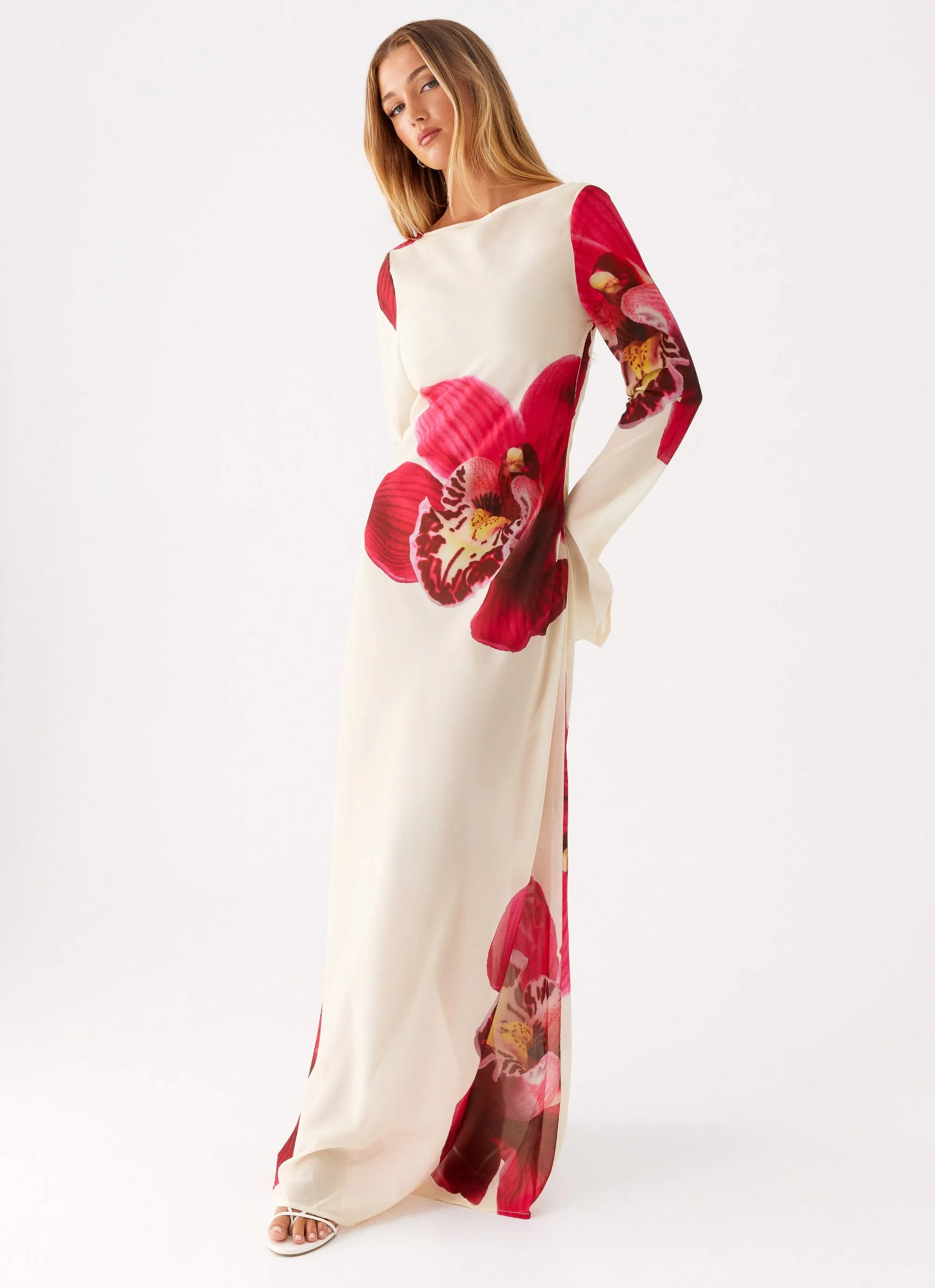 Lorde Maxi Dress - Orchid Yellow sold by Peppermayo product image thumbnail 5