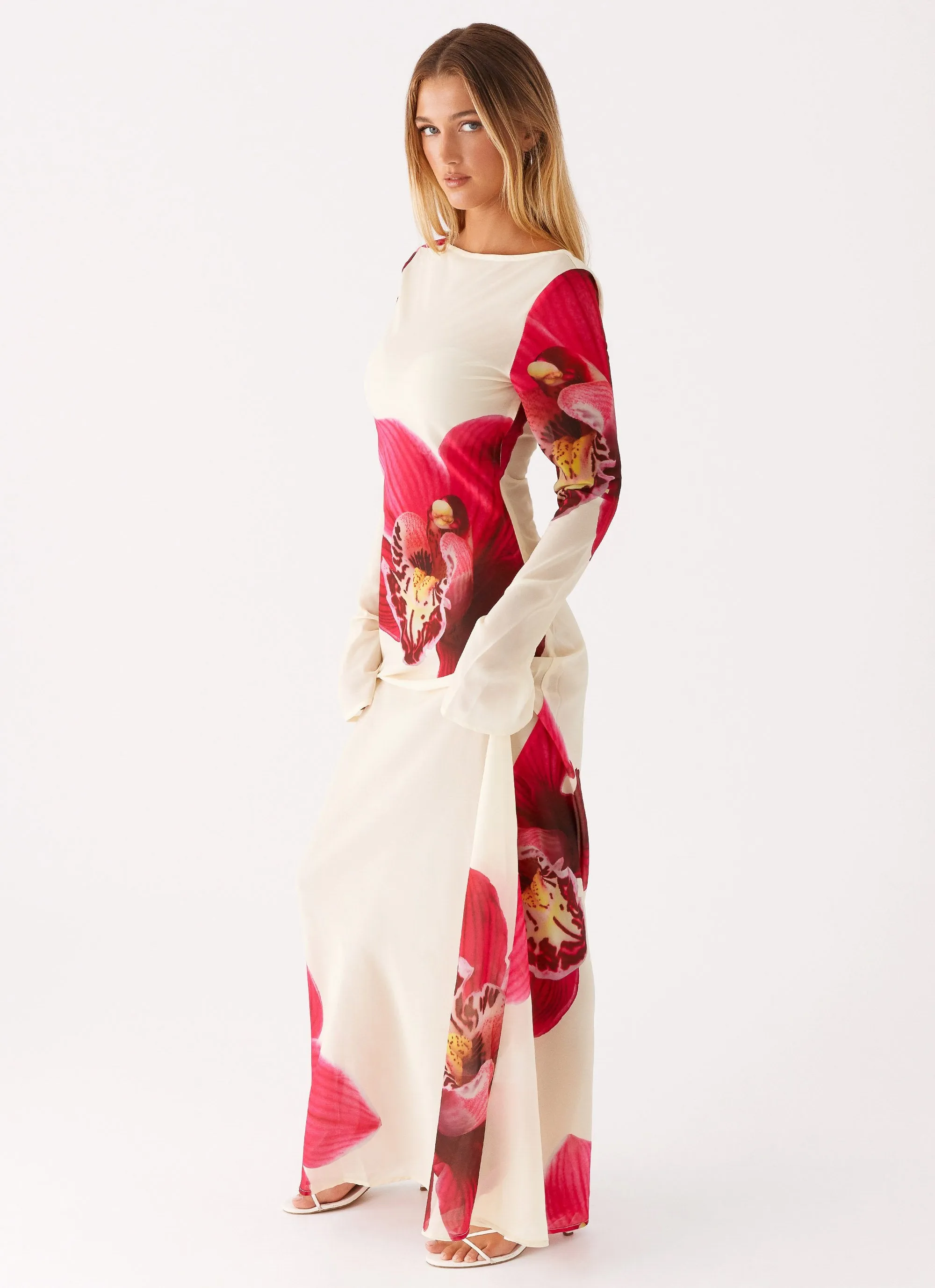 Lorde Maxi Dress - Orchid Yellow sold by Peppermayo product image thumbnail 3