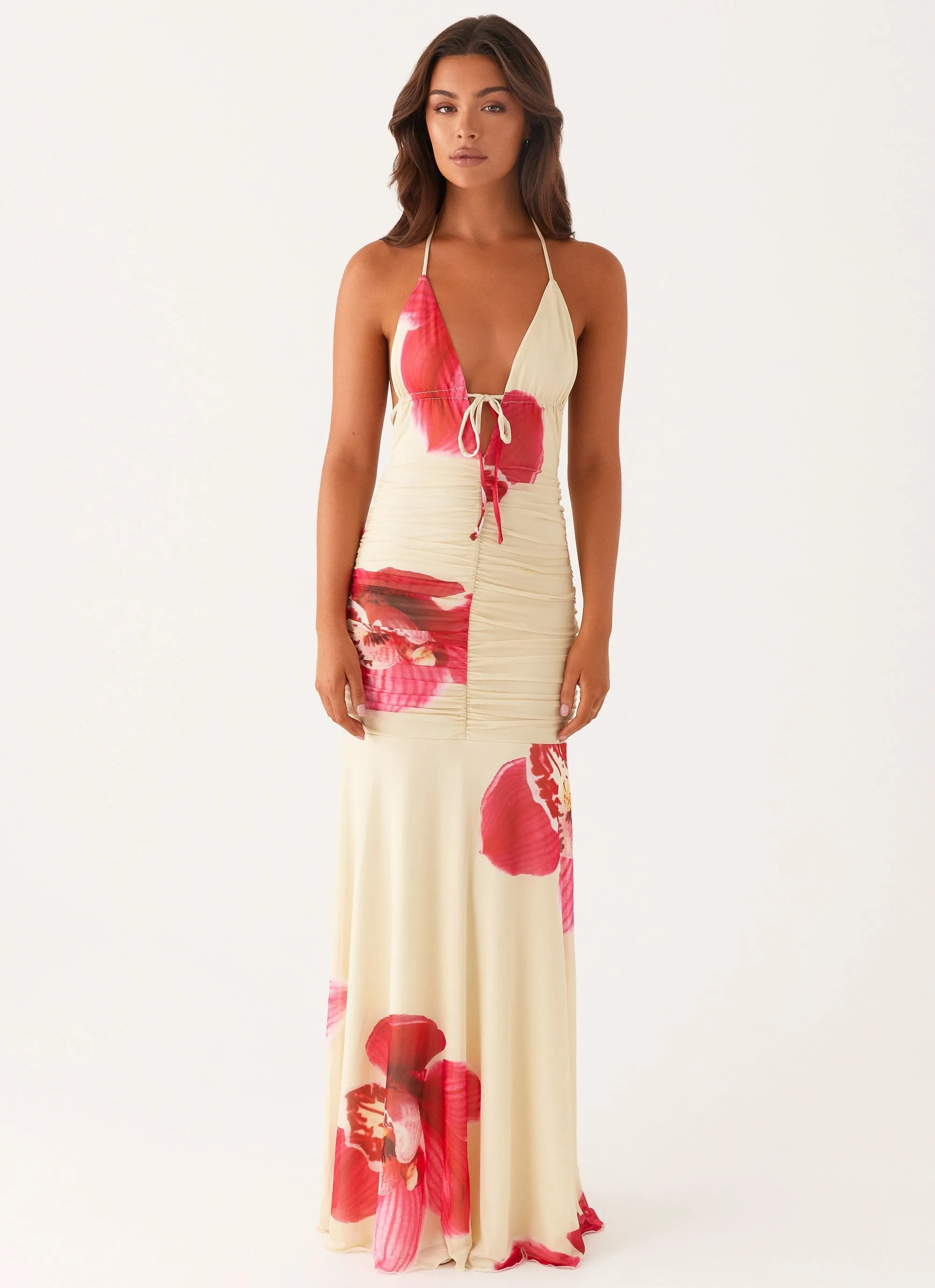 Hollywood Maxi Dress - Orchid Yellow sold by Peppermayo product image thumbnail 2