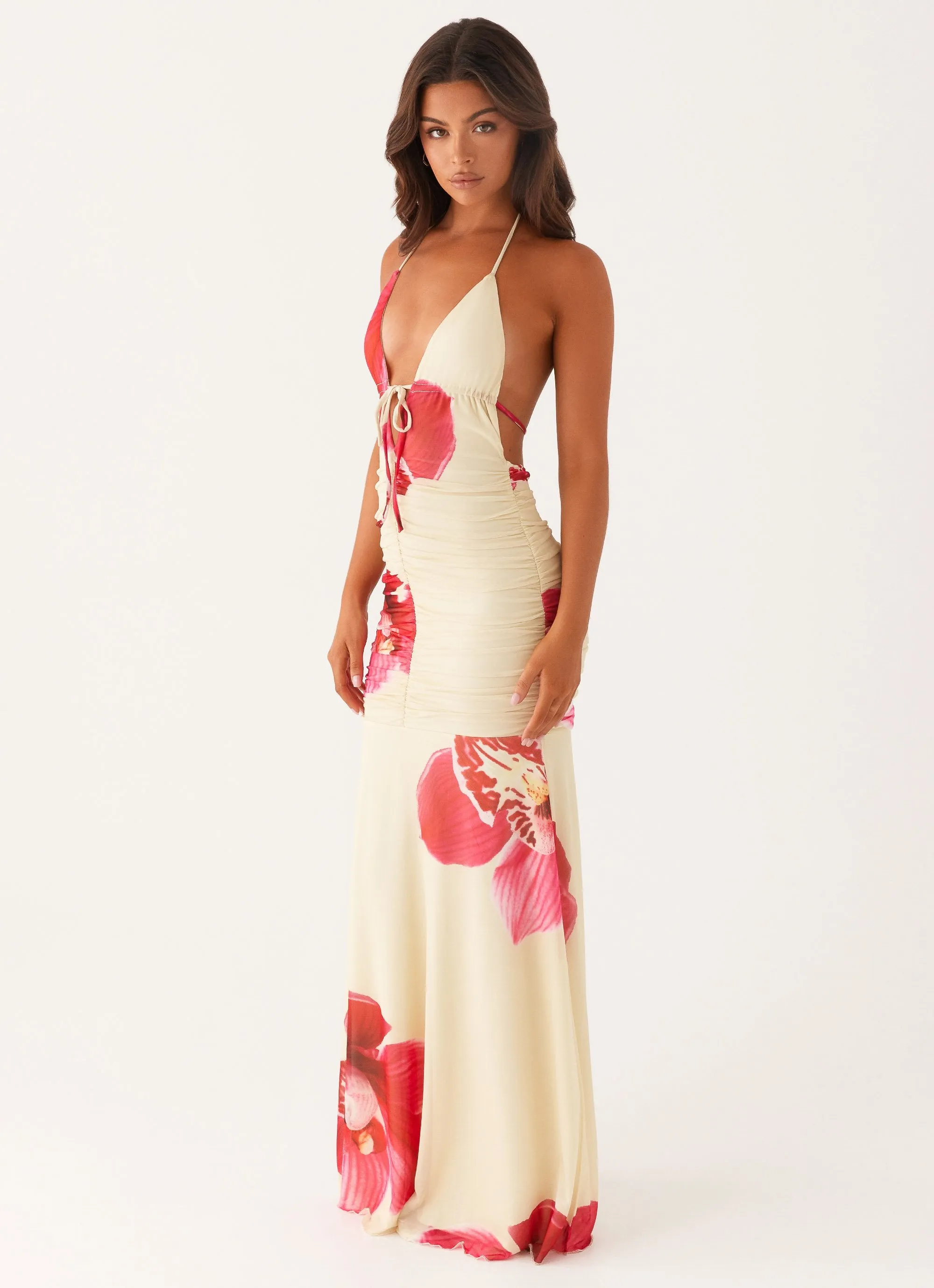Hollywood Maxi Dress - Orchid Yellow sold by Peppermayo product image thumbnail 3