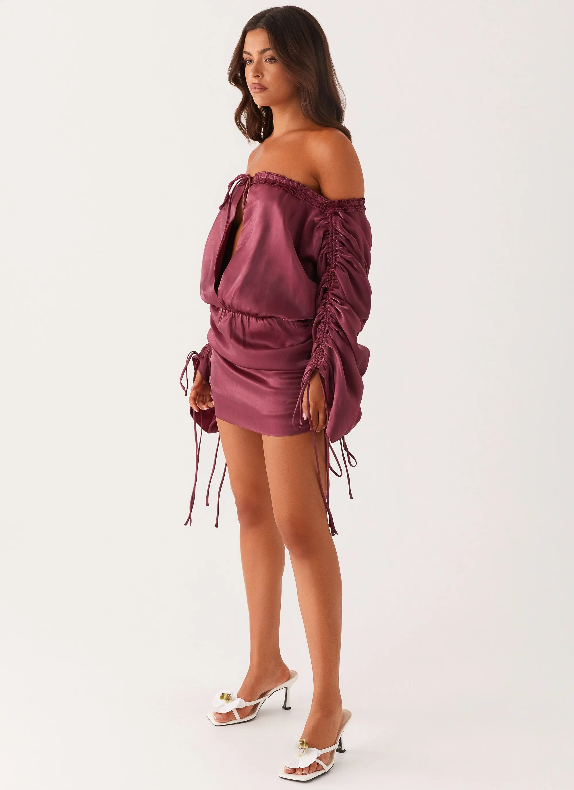 Reeve Mini Dress - Mulberry sold by Peppermayo product image thumbnail 4