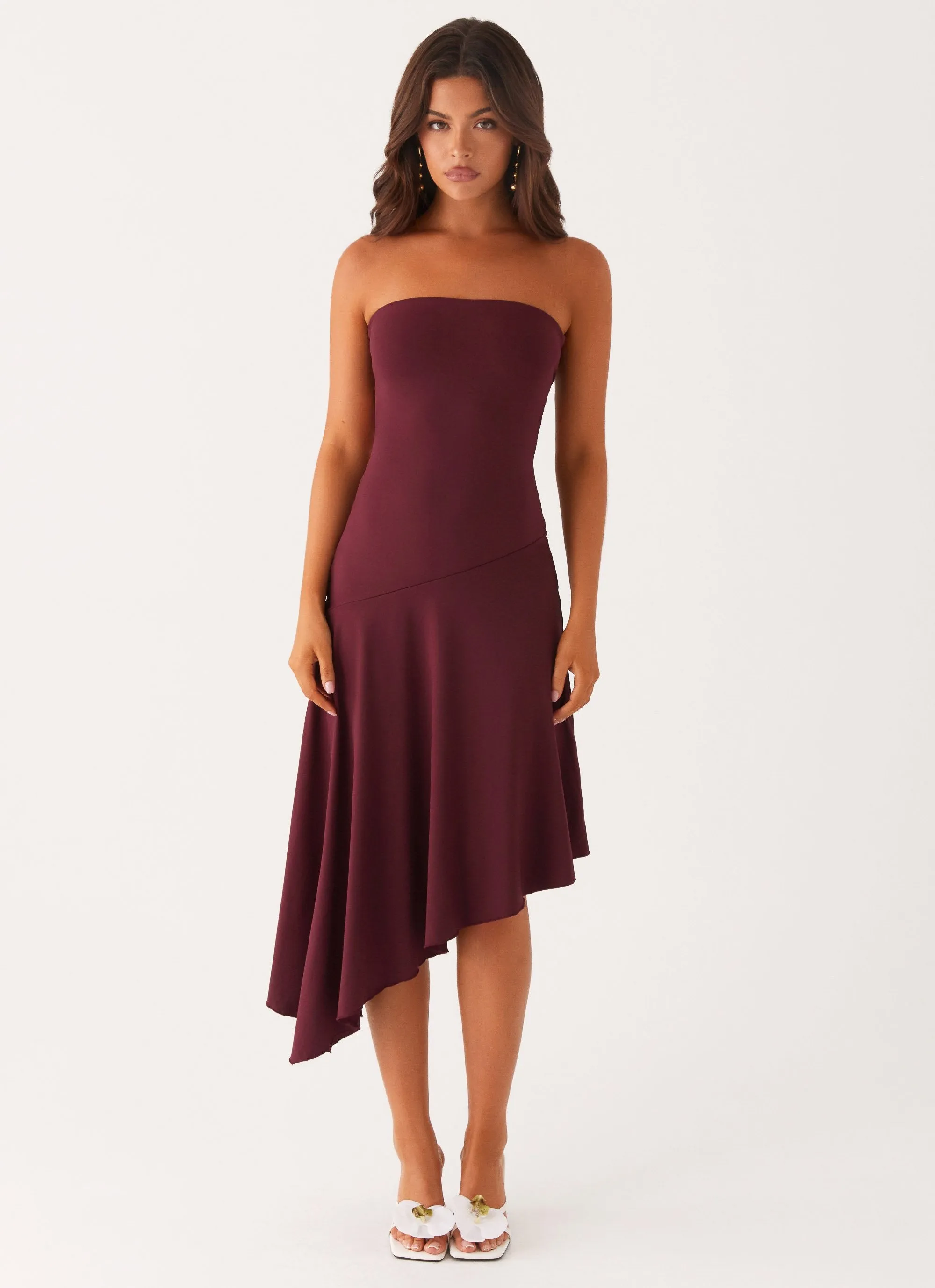 Juliana Midi Dress - Mulberry sold by Peppermayo product image thumbnail 2