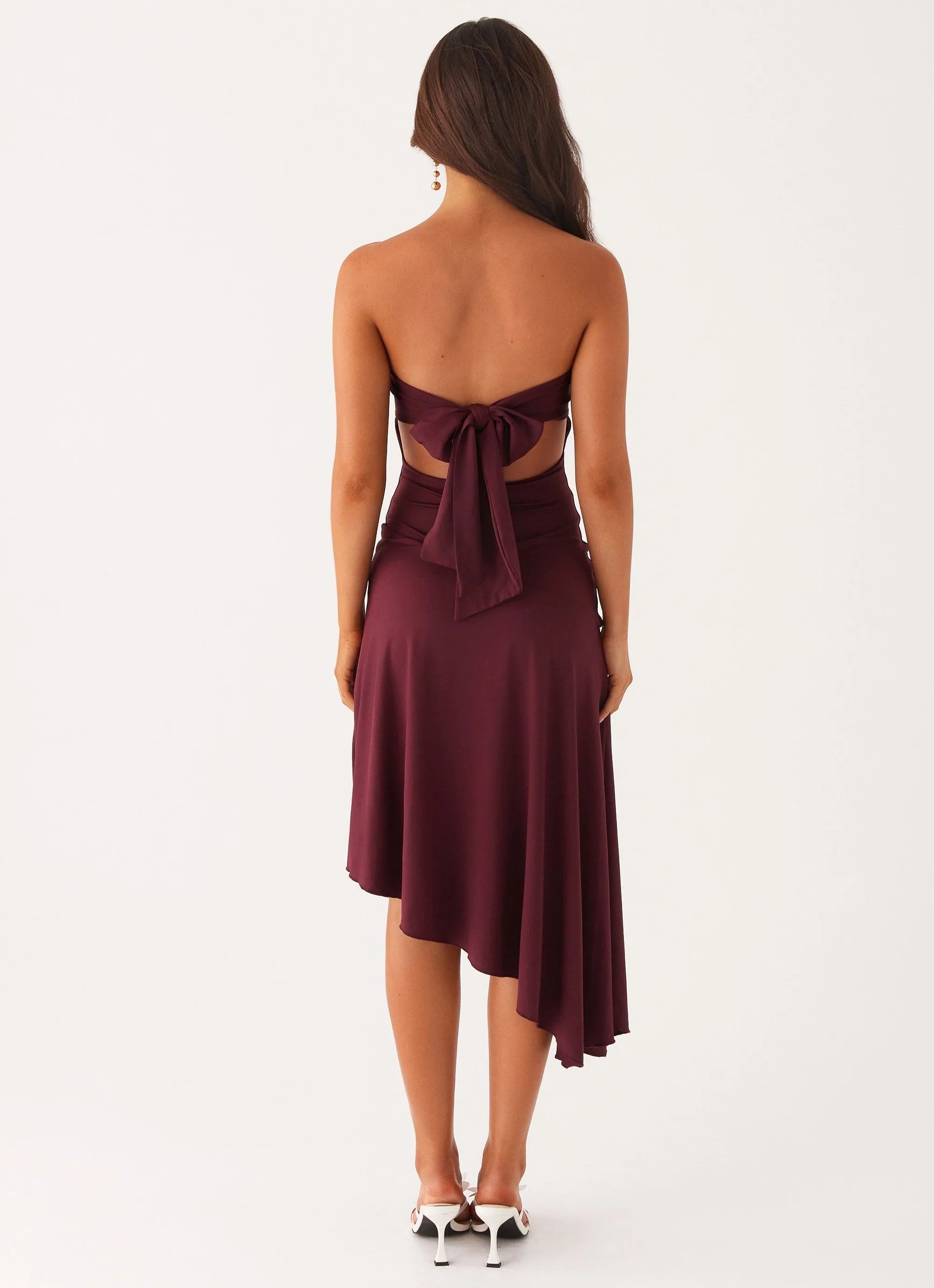 Juliana Midi Dress - Mulberry sold by Peppermayo product image thumbnail 3