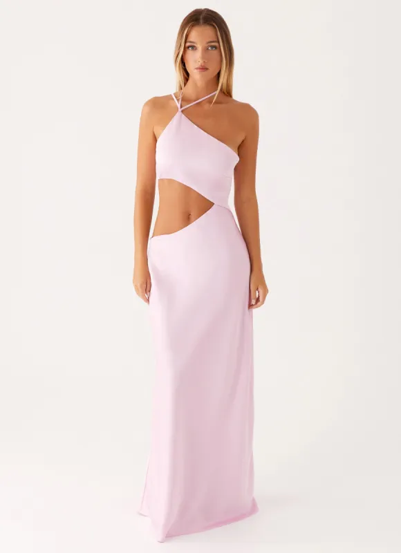 Courtney Maxi Dress - Pink sold by Peppermayo