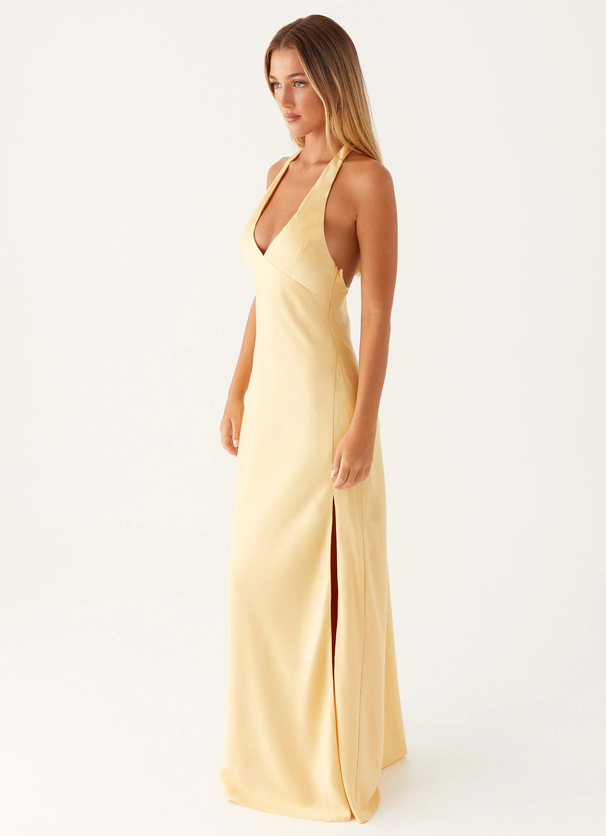 Angie Maxi Dress - Yellow sold by Peppermayo product image thumbnail 3