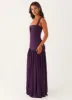 Alberta Maxi Dress - Mulberry sold by Peppermayo