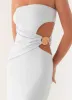 Anetta Maxi Dress - Pale Blue sold by Peppermayo