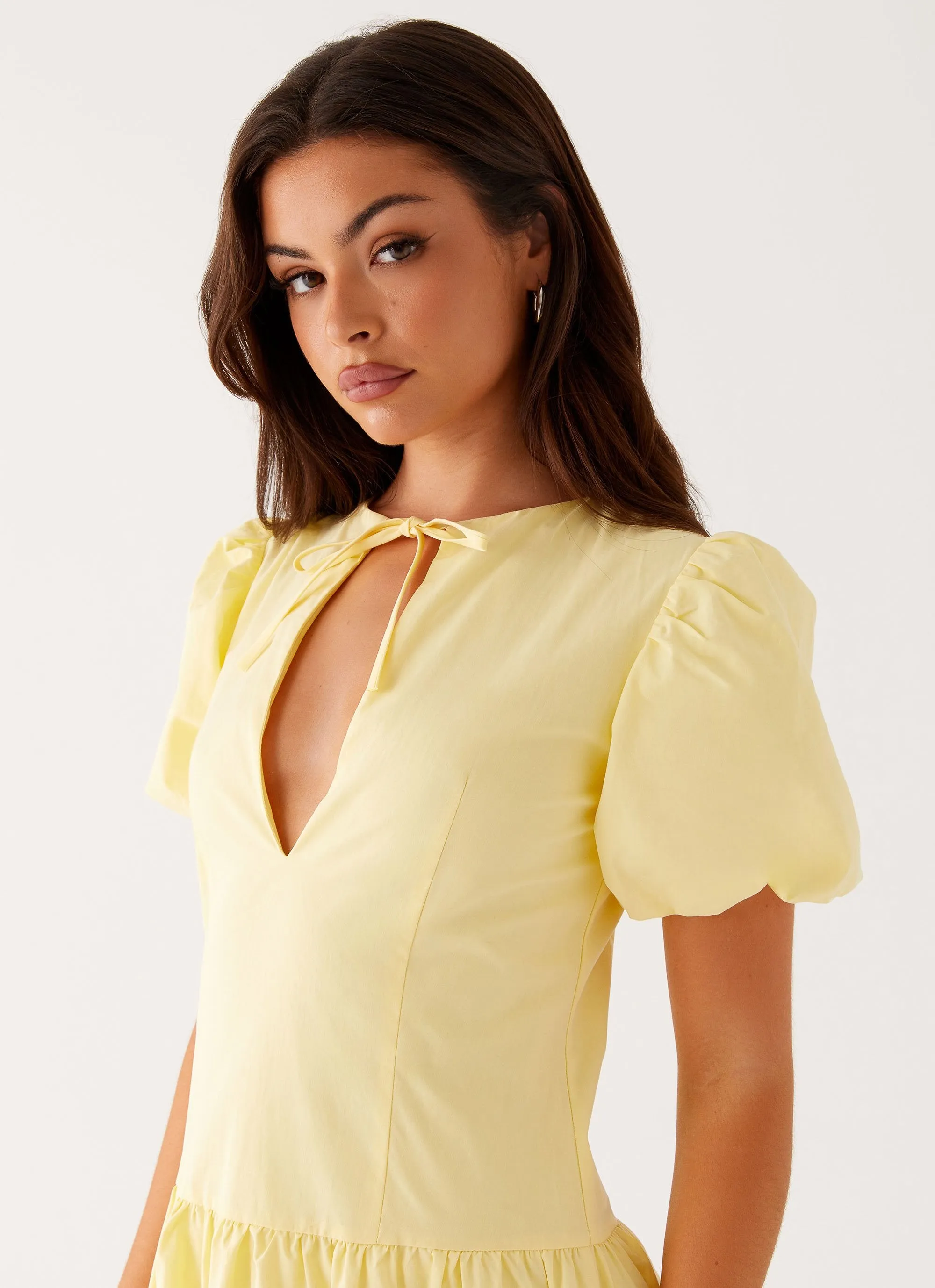 Reyna Midi Dress - Yellow sold by Peppermayo product image thumbnail 5