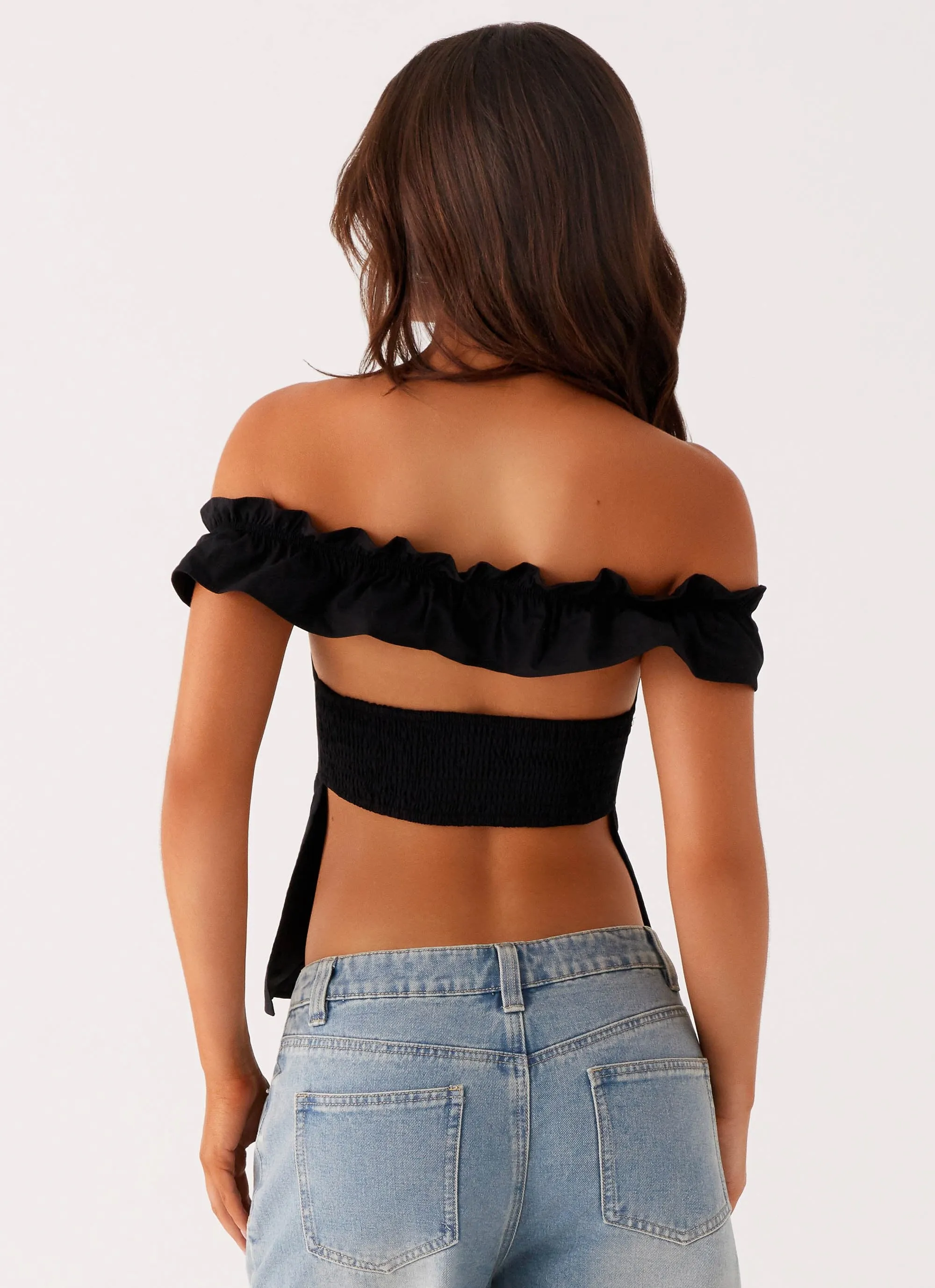 Gwyneth Top - Black sold by Peppermayo product image thumbnail 4