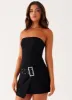 All For You Strapless Mini Dress - Black sold by Peppermayo