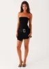 All For You Strapless Mini Dress - Black sold by Peppermayo