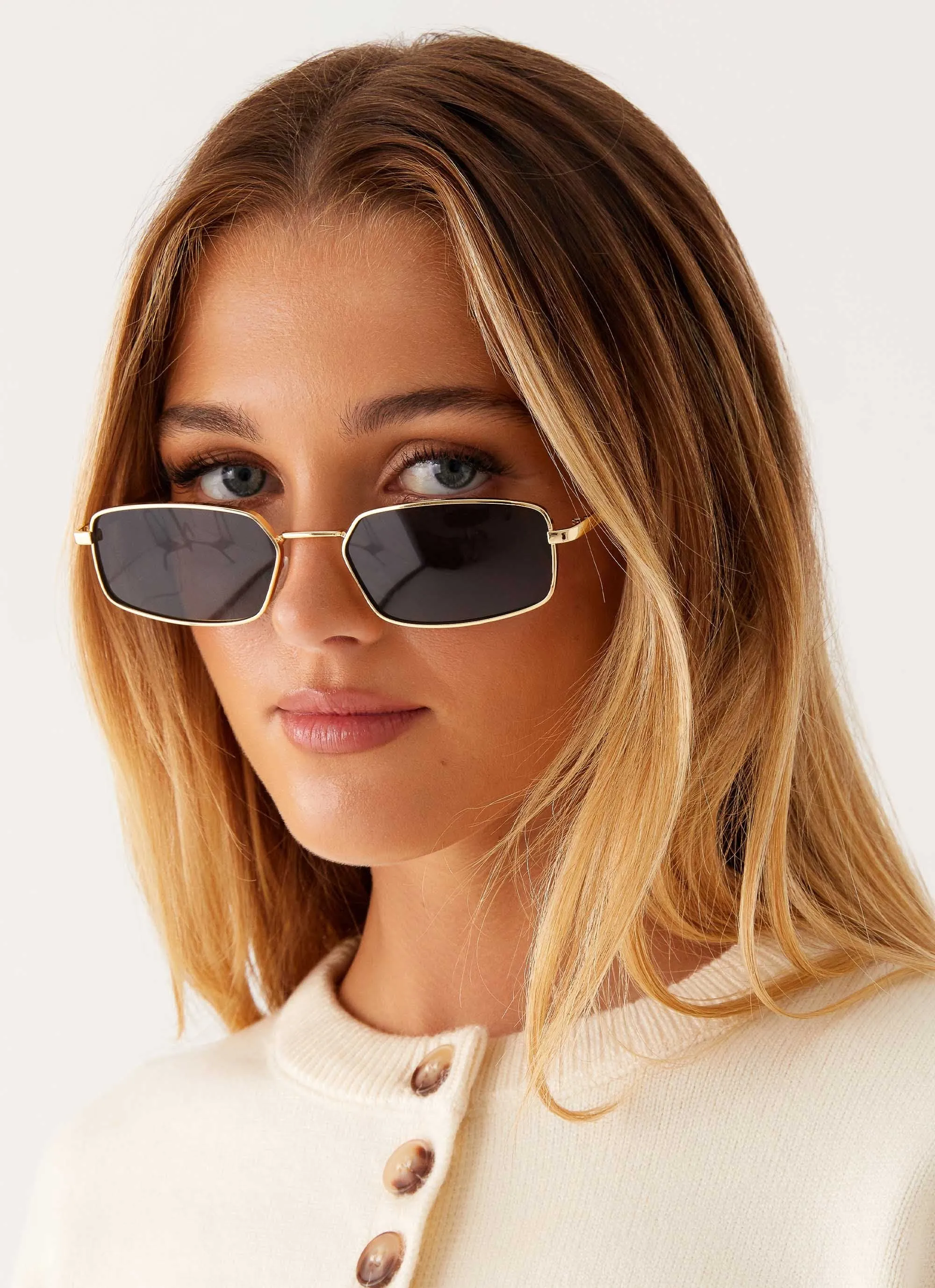 Lennon Sunglasses - Black sold by Peppermayo product image thumbnail 2