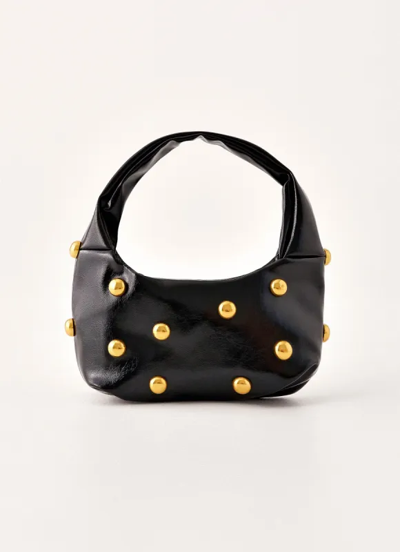 Leon Shoulder Bag - Black made by Peppermayo