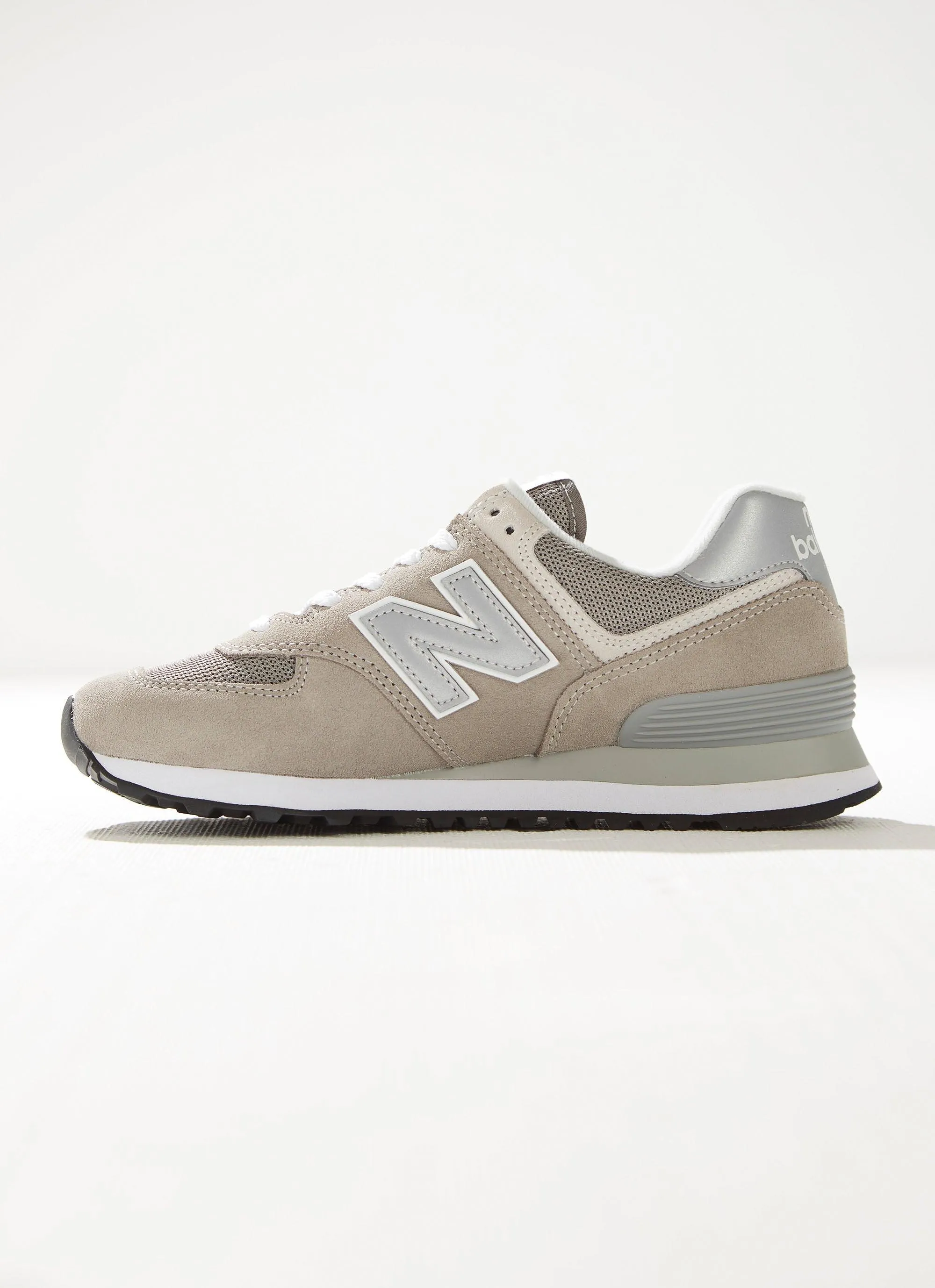 574 Sneaker - Grey with White sold by Peppermayo product image thumbnail 5