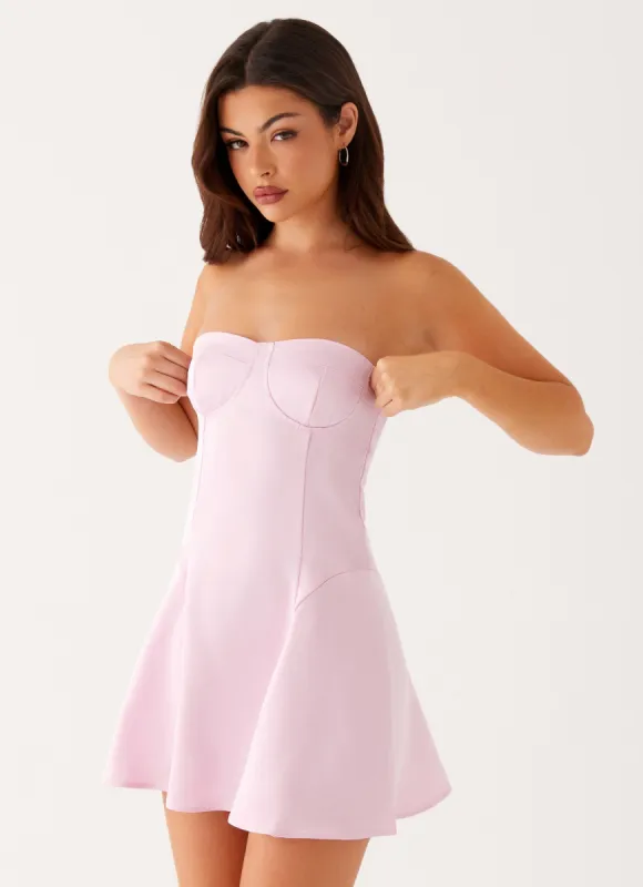 Tamika Mini Dress - Pink sold by Peppermayo