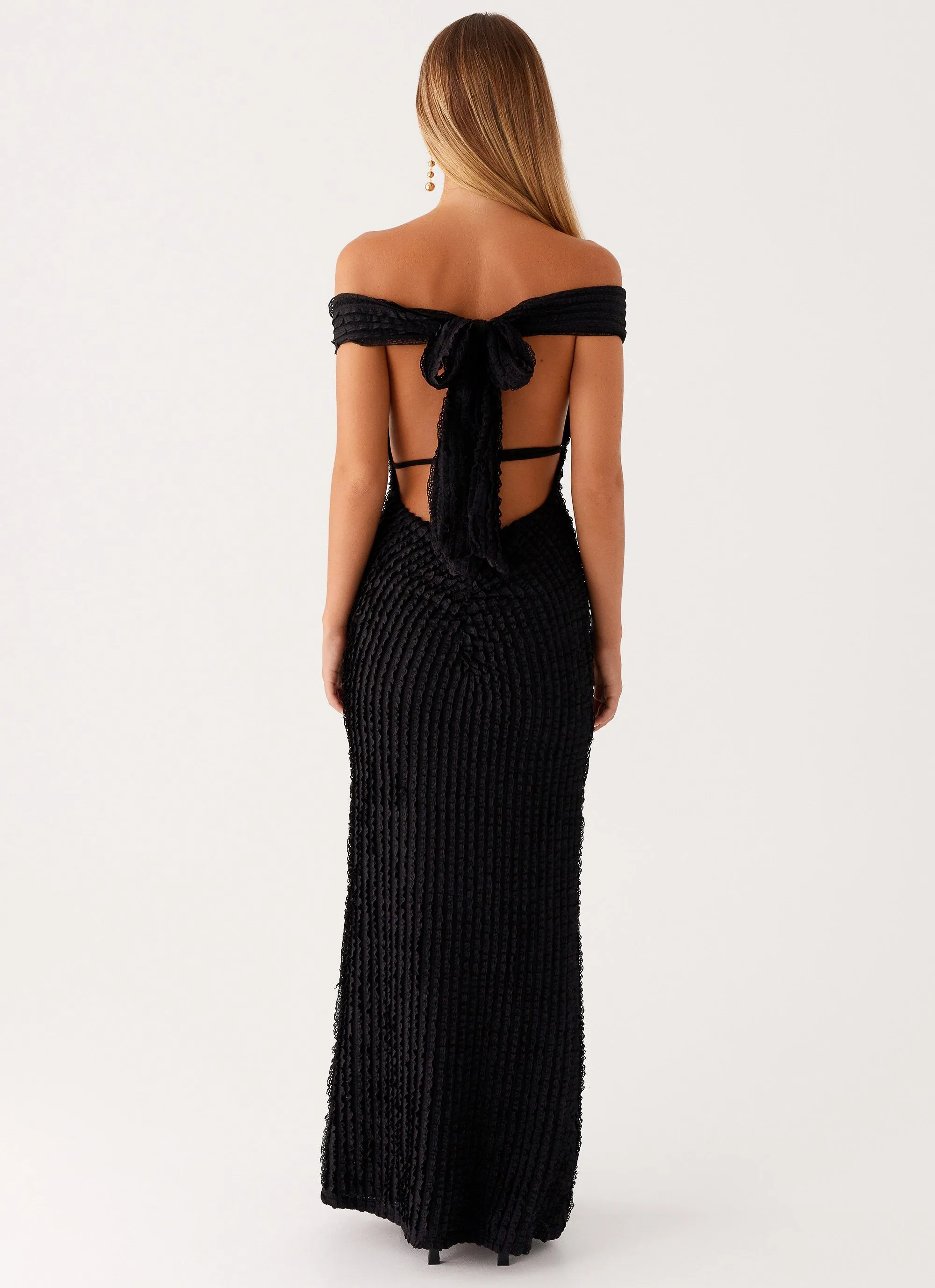 Chantelle Maxi Dress - Black sold by Peppermayo product image thumbnail 4