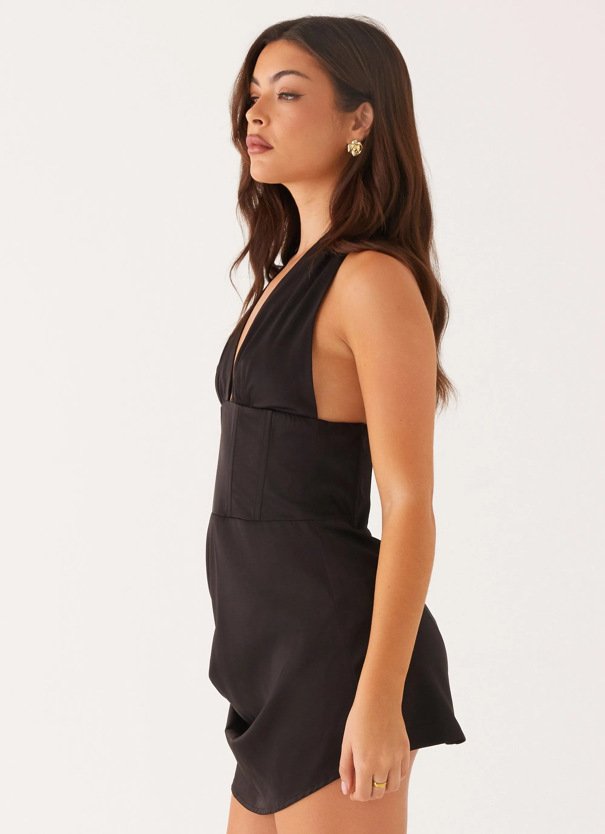 Abbey Mini Dress - Black sold by Peppermayo product image thumbnail 3