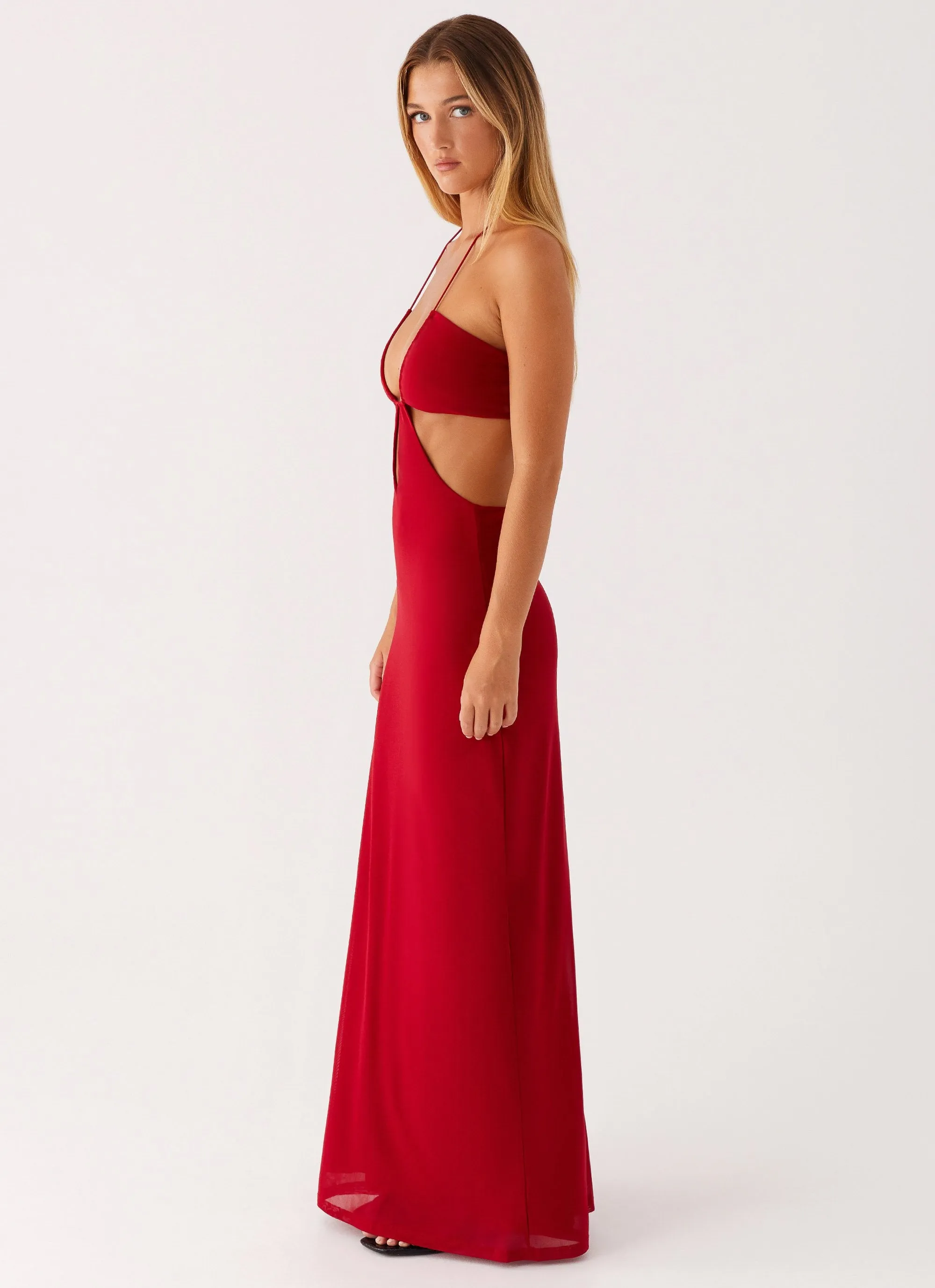 Hallie Maxi Dress - Red sold by Peppermayo product image thumbnail 4