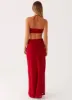 Hallie Maxi Dress - Red sold by Peppermayo