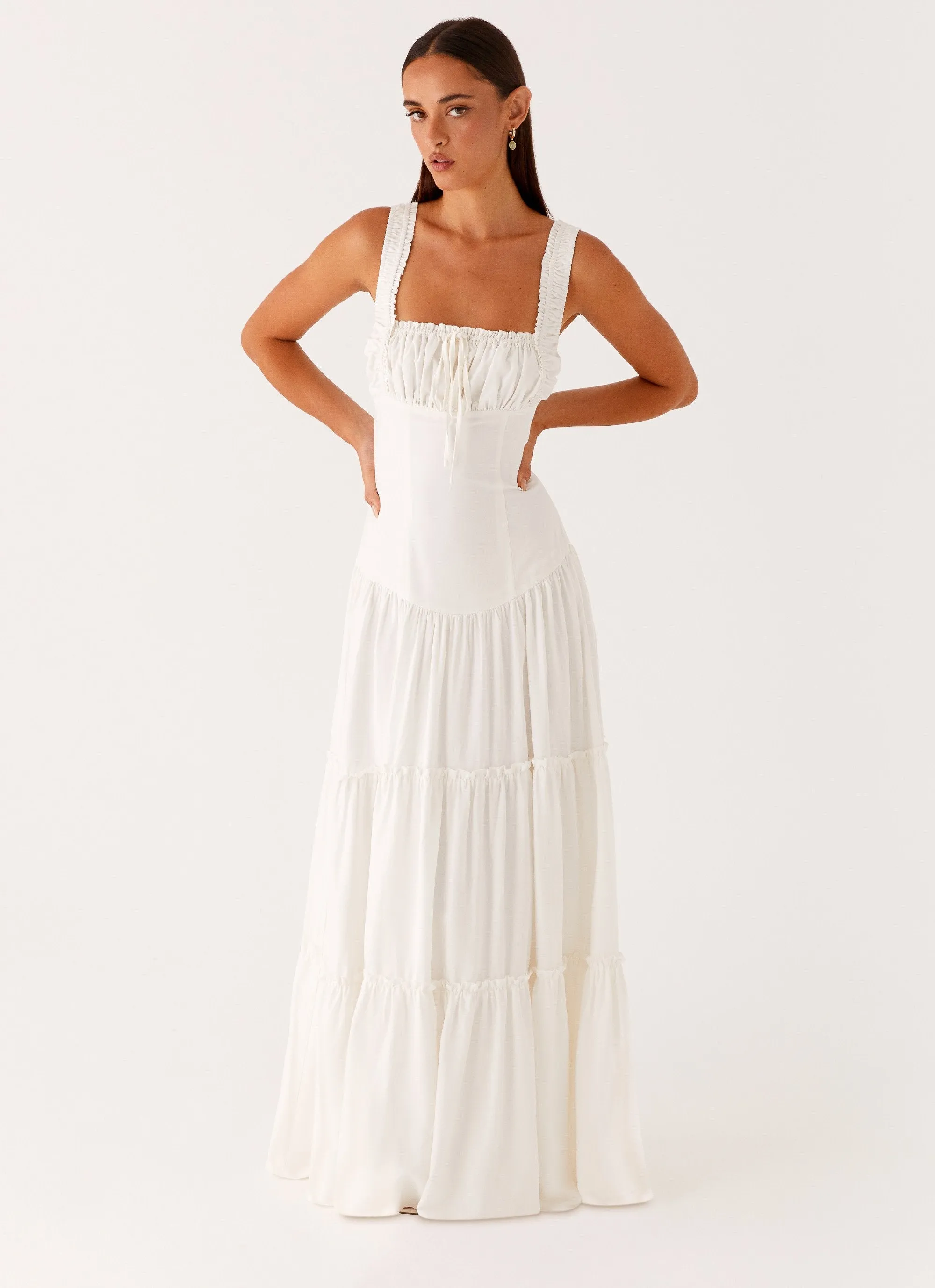 Esme Maxi Dress - White sold by Peppermayo product image thumbnail 5
