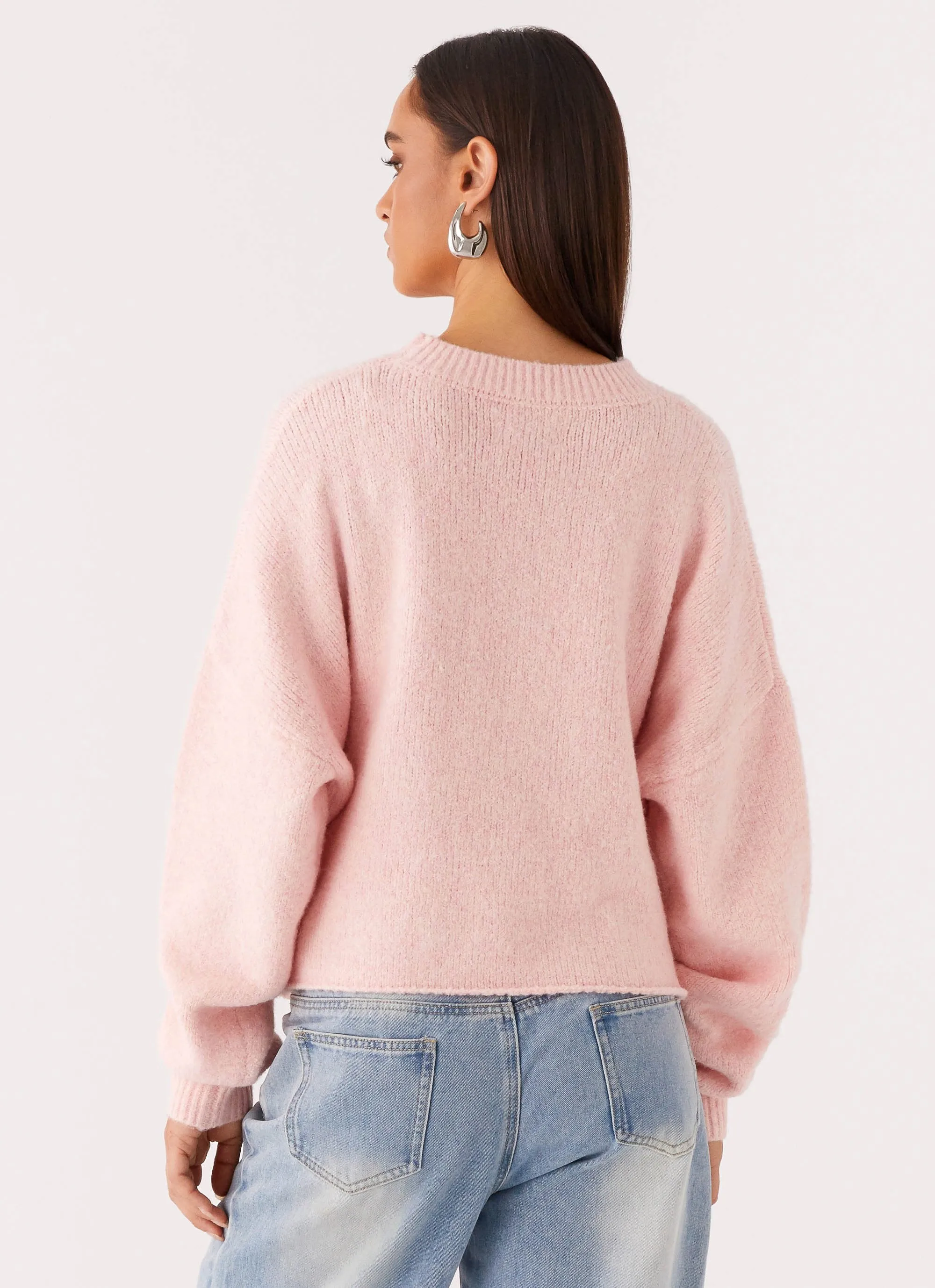 Lilah Knit Jumper - Pink sold by Peppermayo product image thumbnail 4