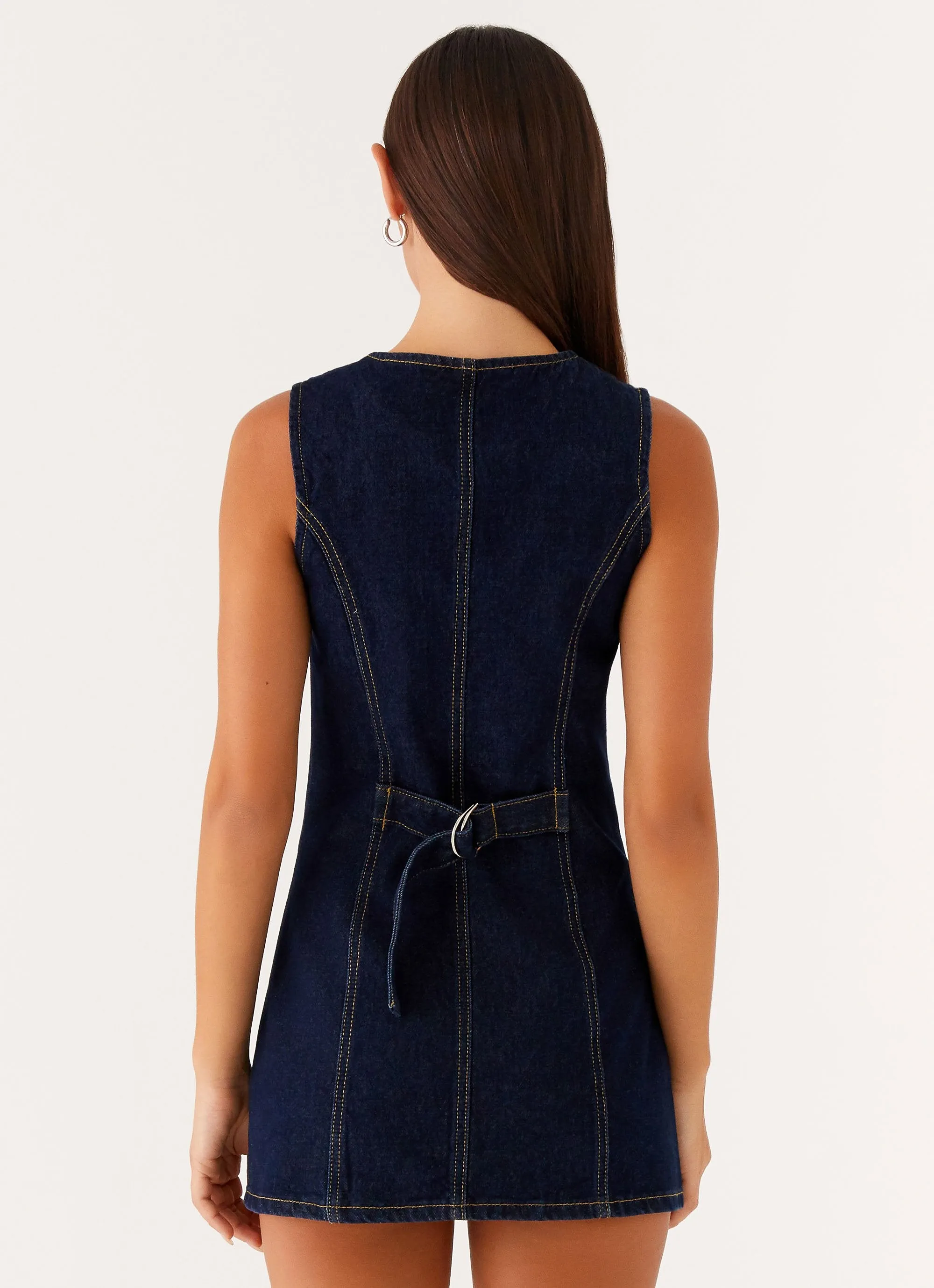 Dolton Mini Dress - Indigo sold by Peppermayo product image thumbnail 4