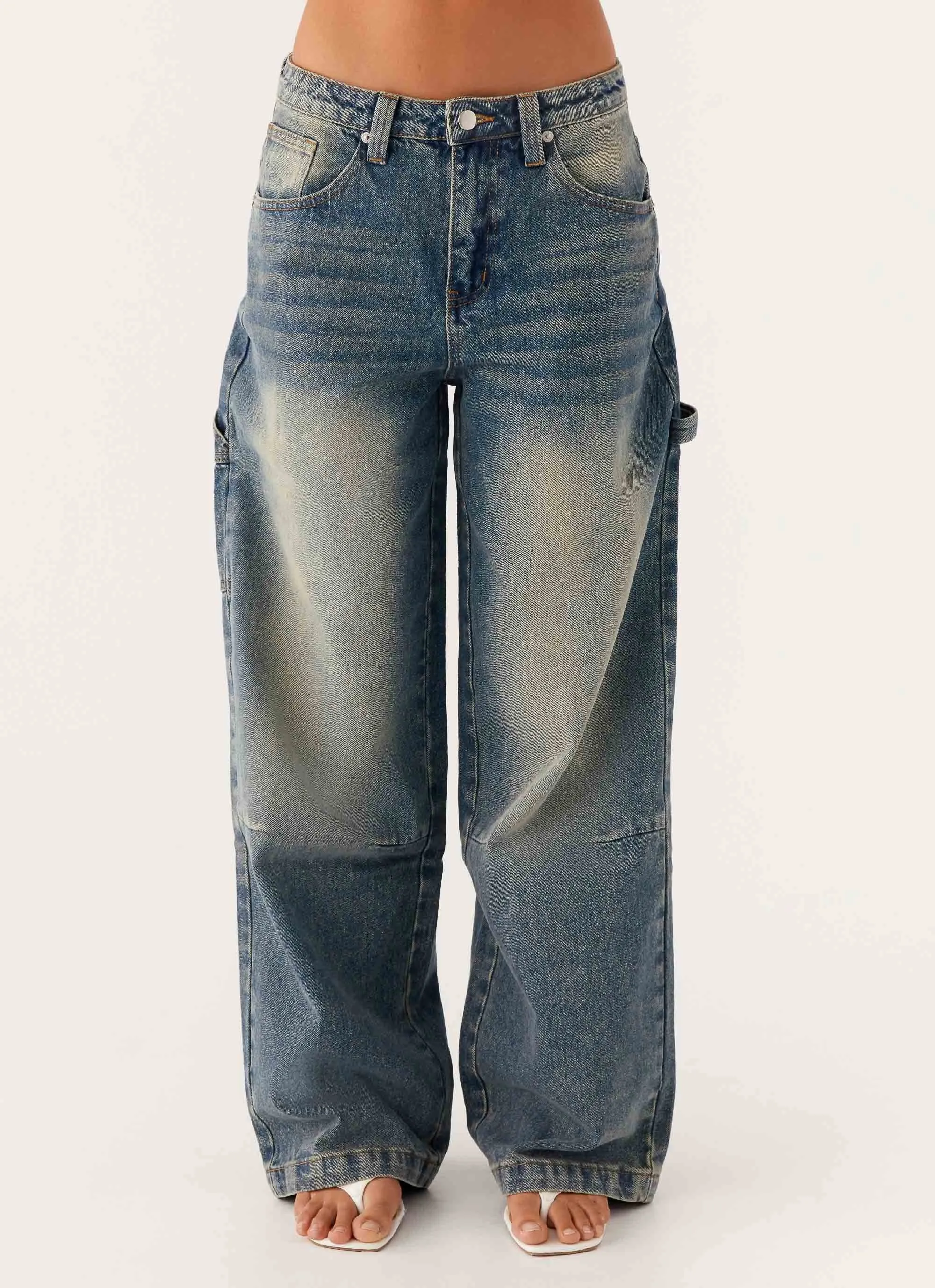 Jaylie Denim Jeans - Dirty Vintage Wash sold by Peppermayo product image thumbnail 5