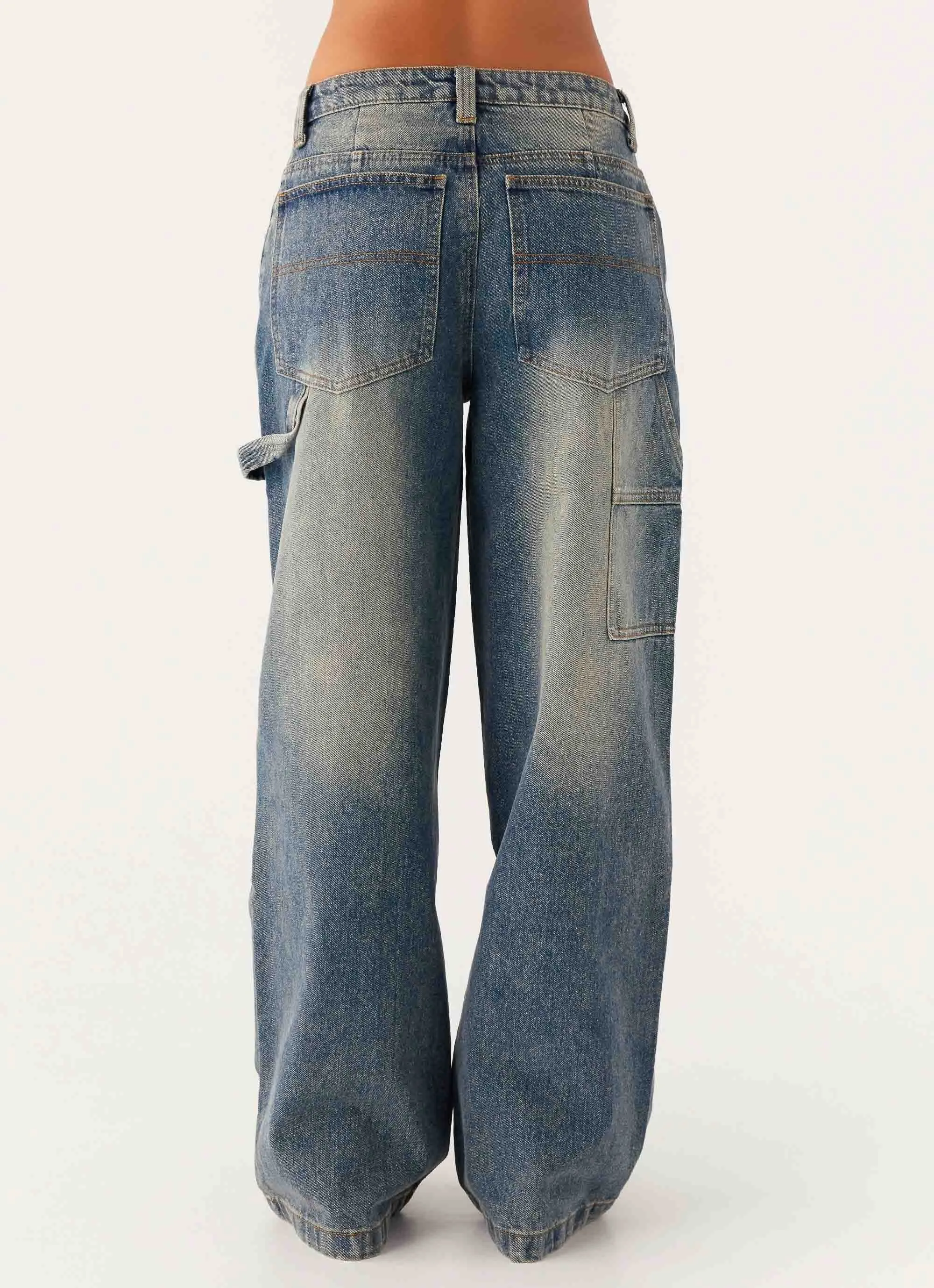 Jaylie Denim Jeans - Dirty Vintage Wash sold by Peppermayo product image thumbnail 4