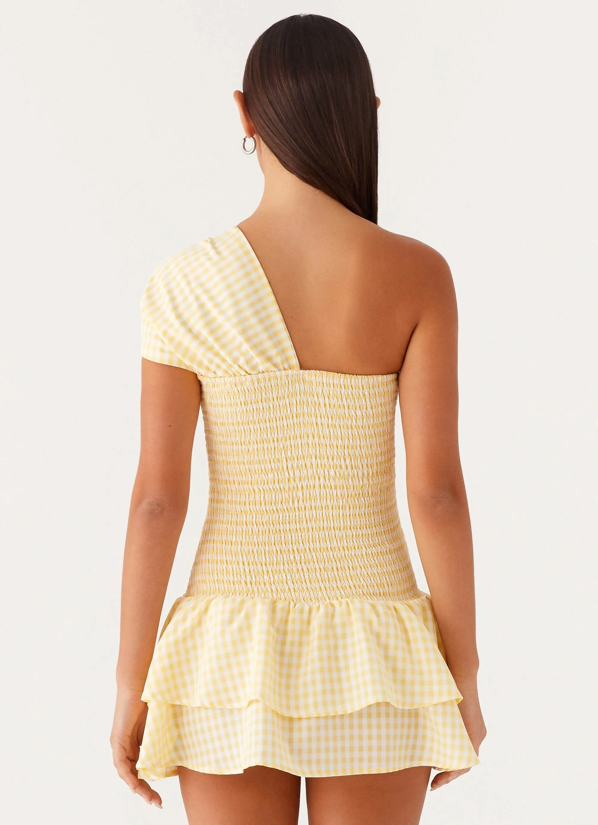 Brandy Mini Dress - Yellow Gingham sold by Peppermayo product image thumbnail 4