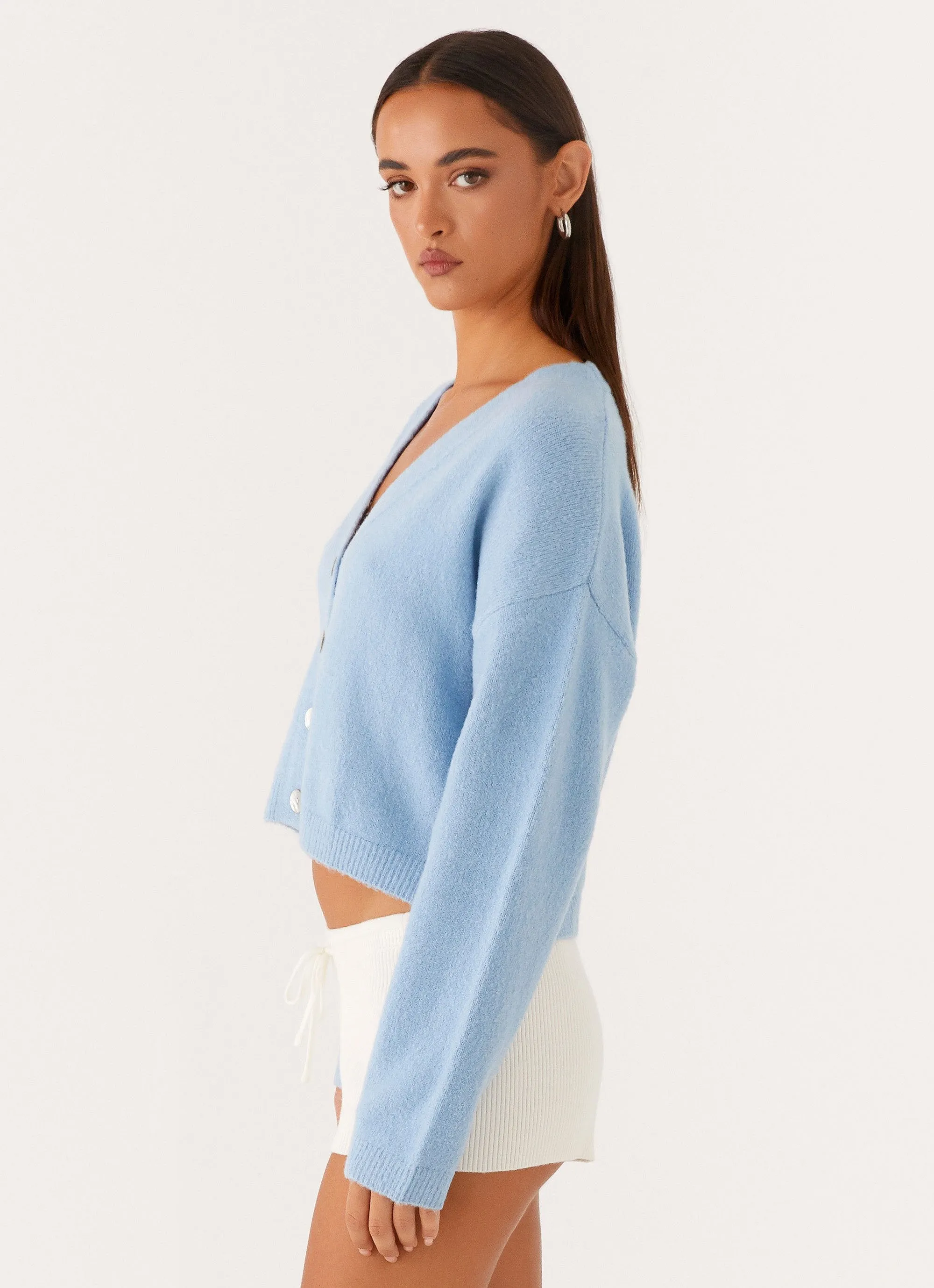 Lenka Oversized Cardigan - Blue sold by Peppermayo product image thumbnail 3