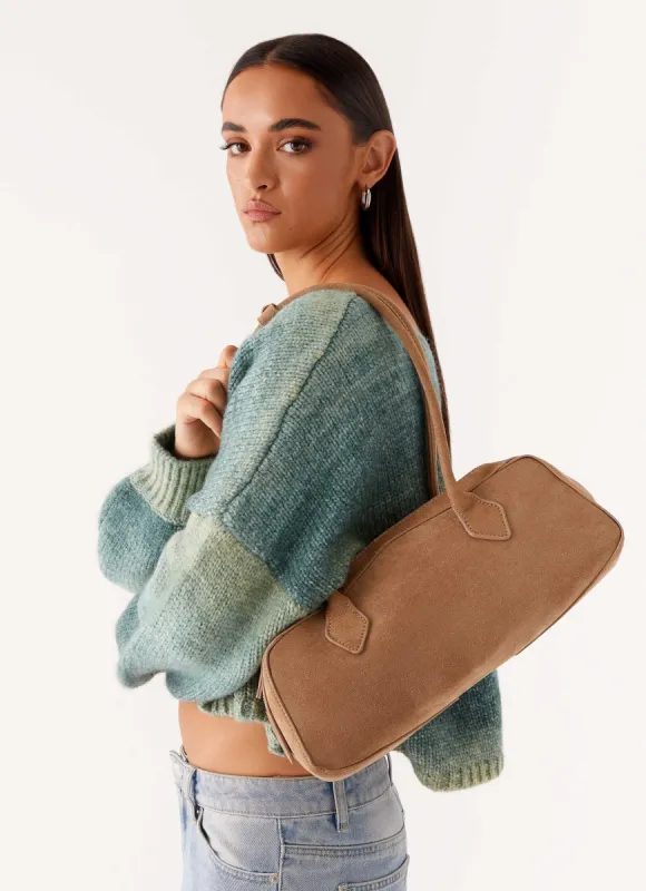 Siannise Shoulder Bag - Camel made by Peppermayo