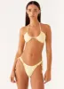 Juni Bikini Bottoms - Pastel Yellow sold by Peppermayo