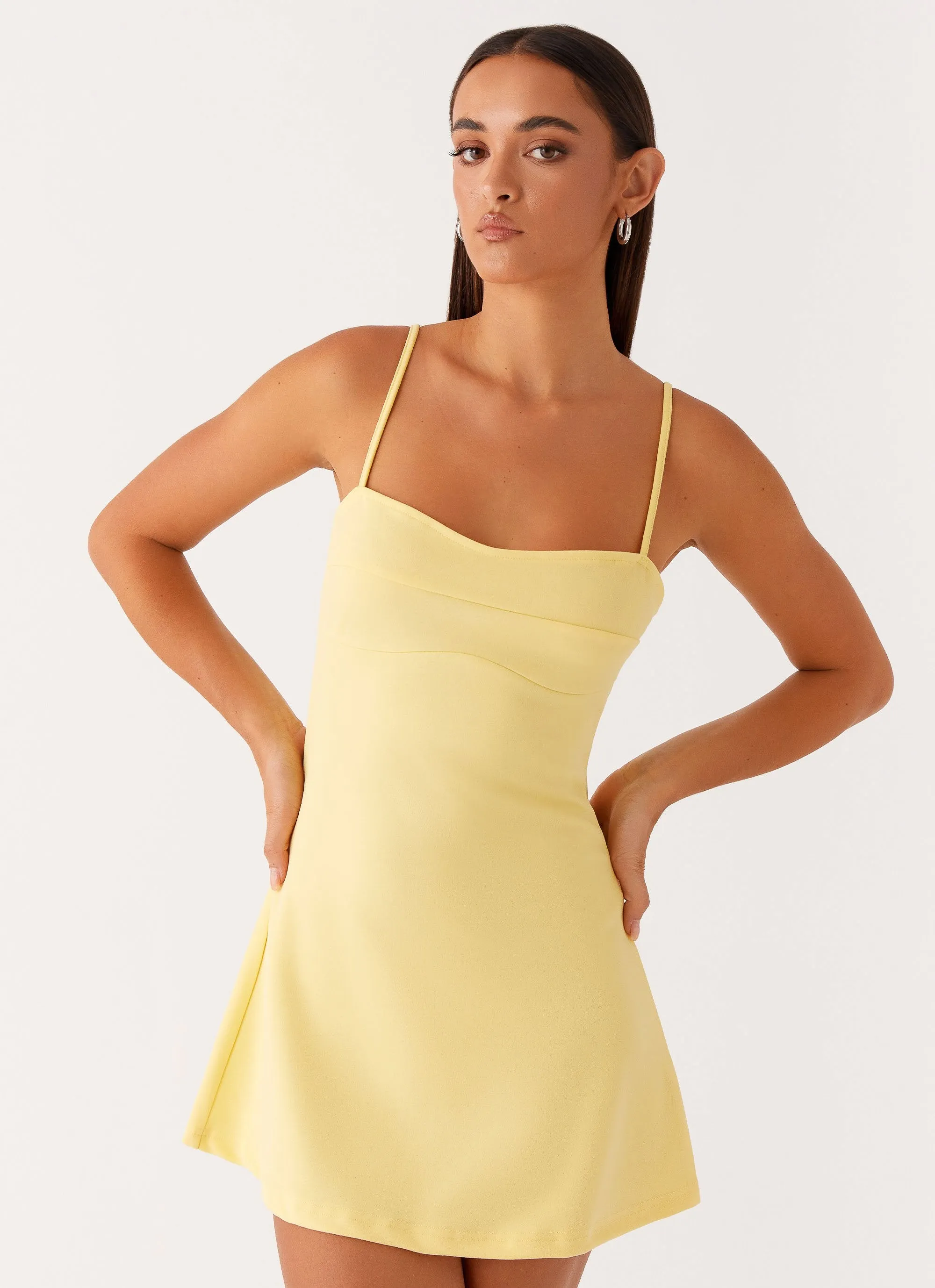 Cindy Mini Dress - Yellow sold by Peppermayo product image thumbnail 5