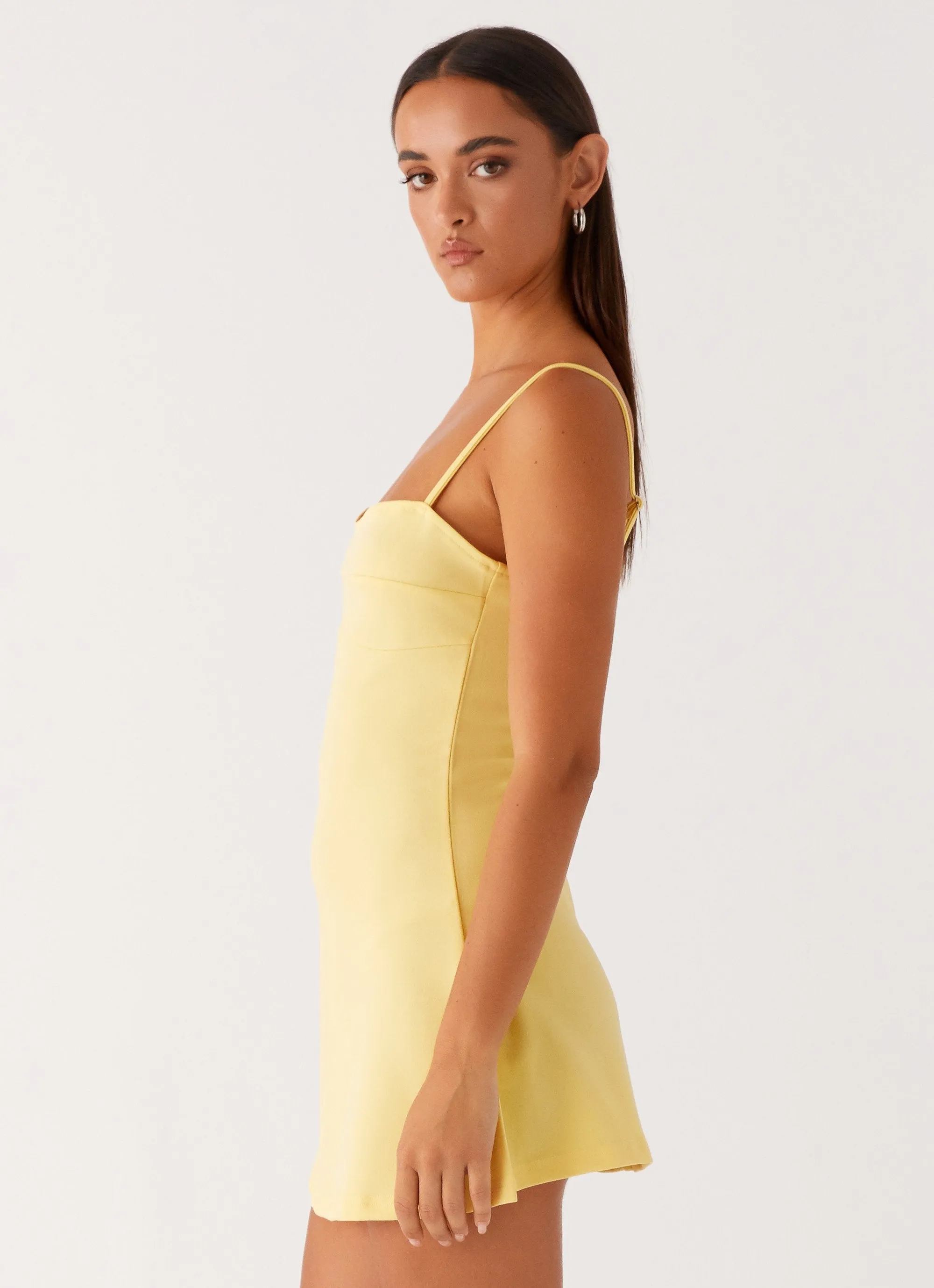 Cindy Mini Dress - Yellow sold by Peppermayo product image thumbnail 3