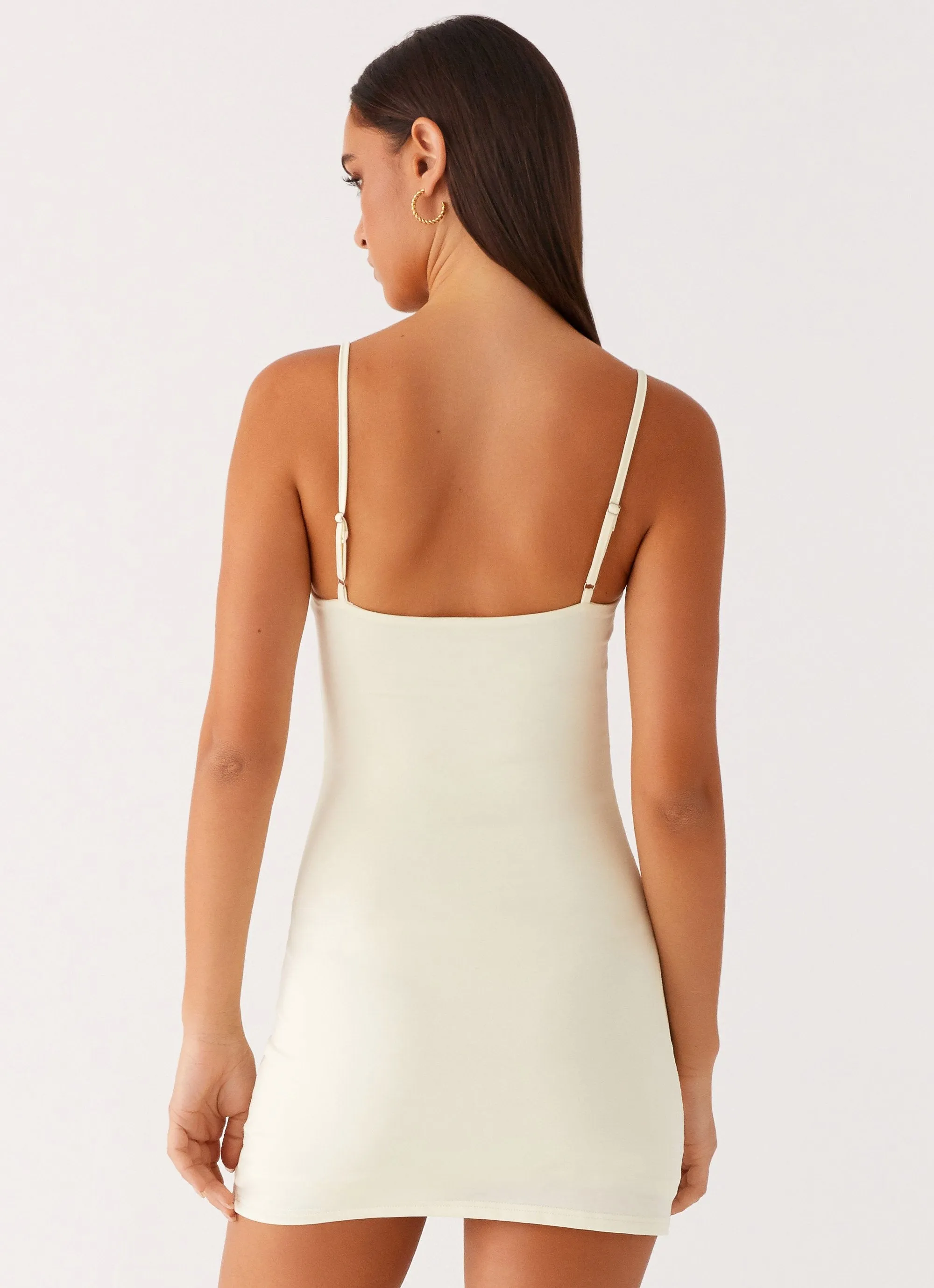 Nolani Mini Dress - Pastel Yellow sold by Peppermayo product image thumbnail 4