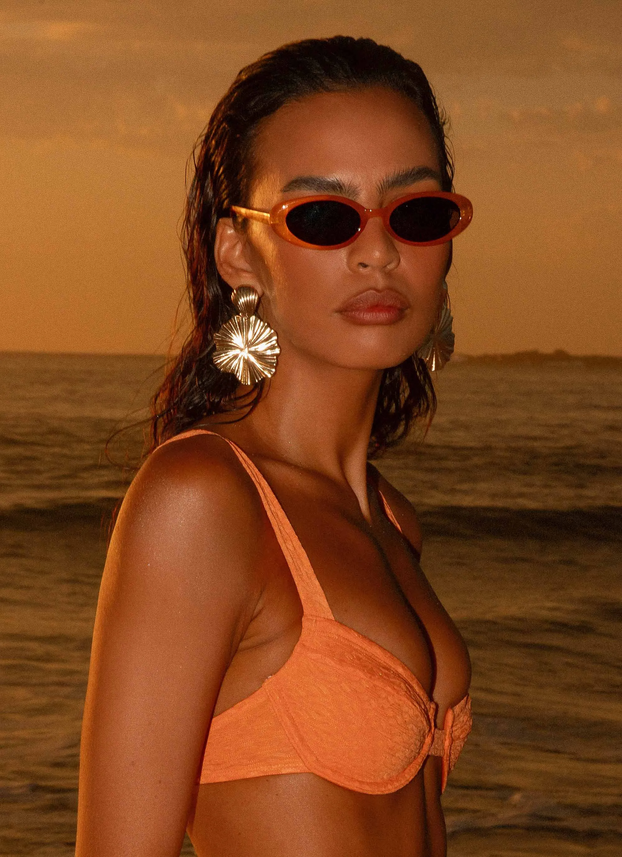 Daytona Sunglasses - Orange sold by Peppermayo