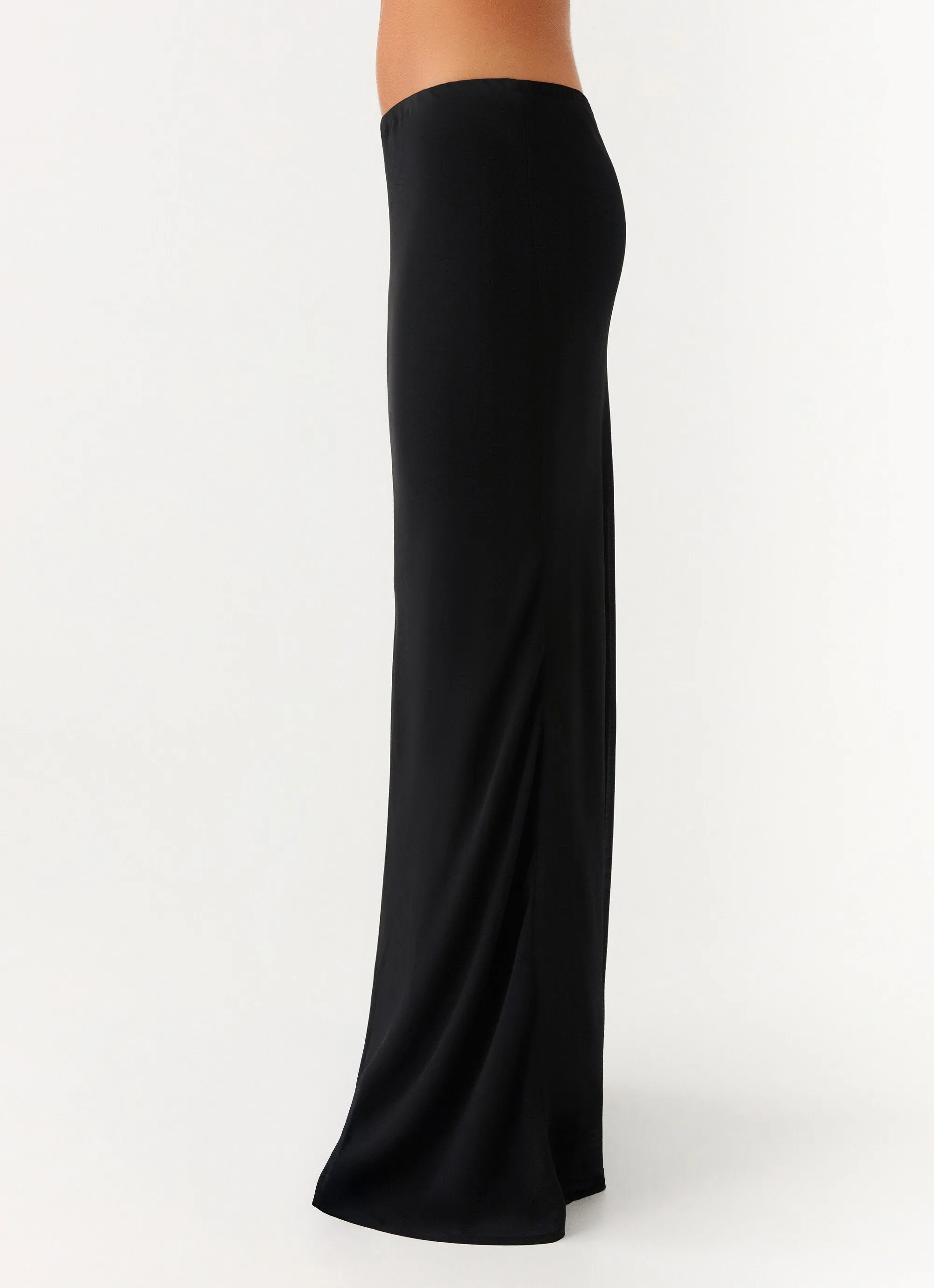 Canyon Chiffon Maxi Skirt - Black sold by Peppermayo product image thumbnail 4